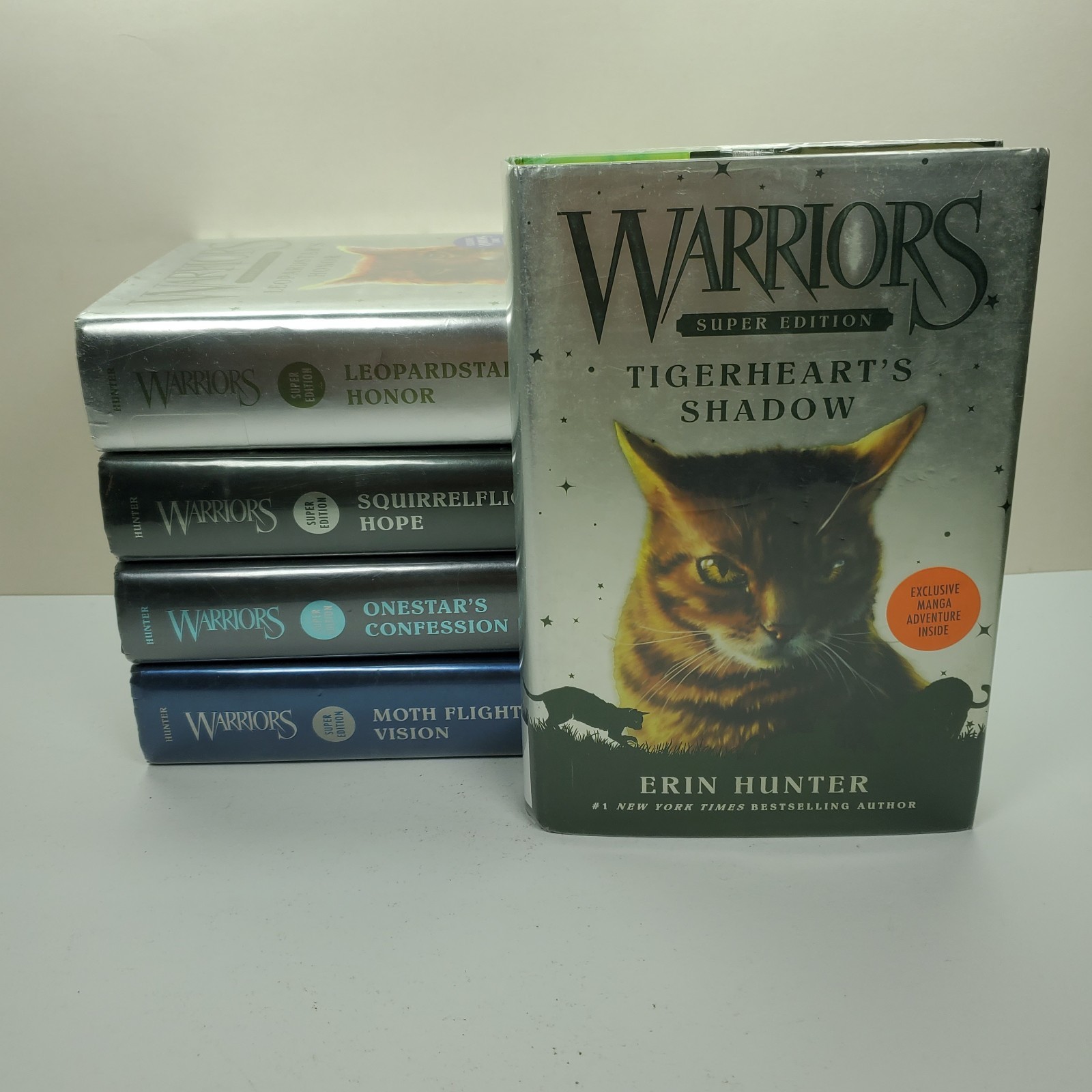 Warriors Super Edition x 6 Erin Hunter Book Lot Set