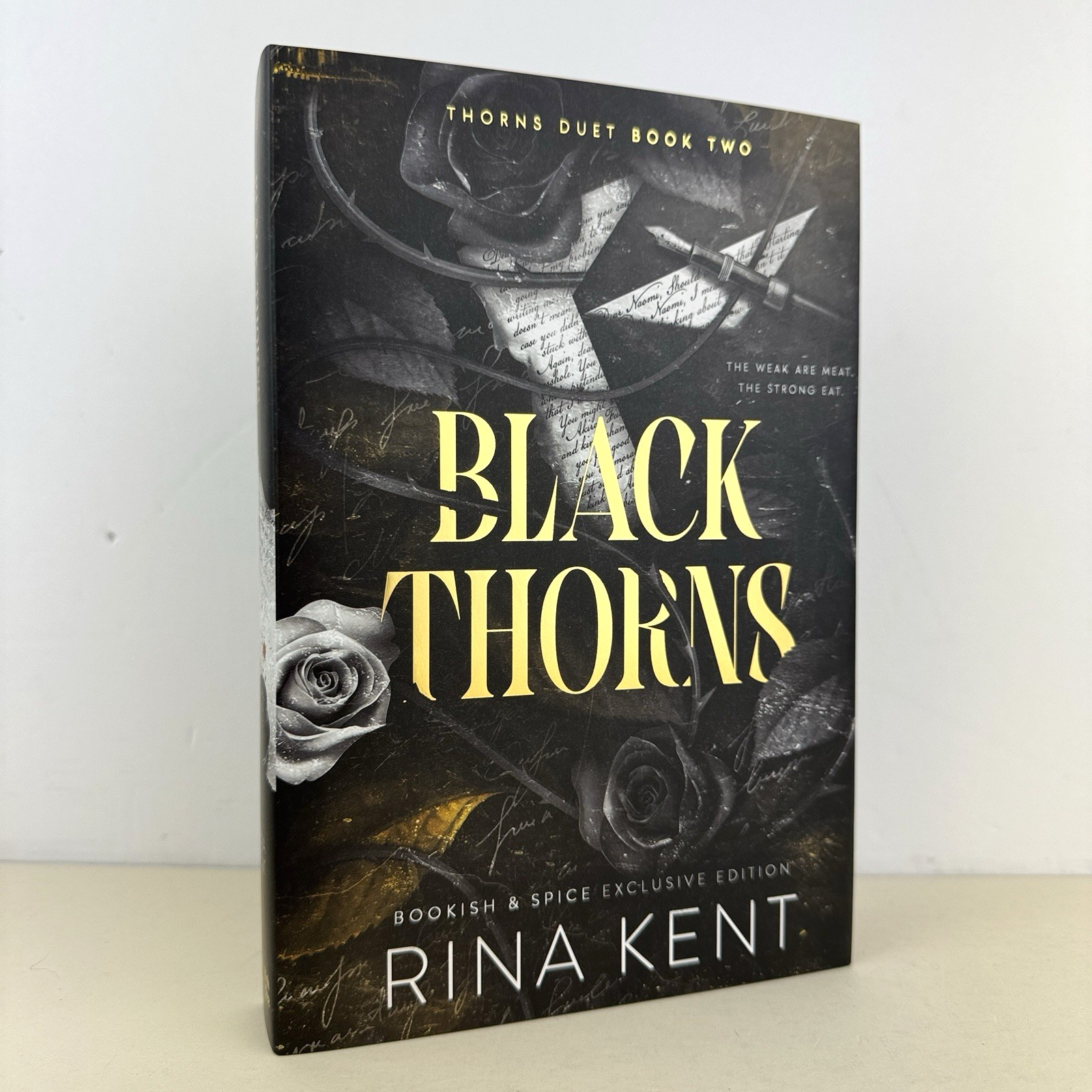 Rina Kent Thorns Duet Bookish & Spice Special Edition Hardcover Set Red & Black