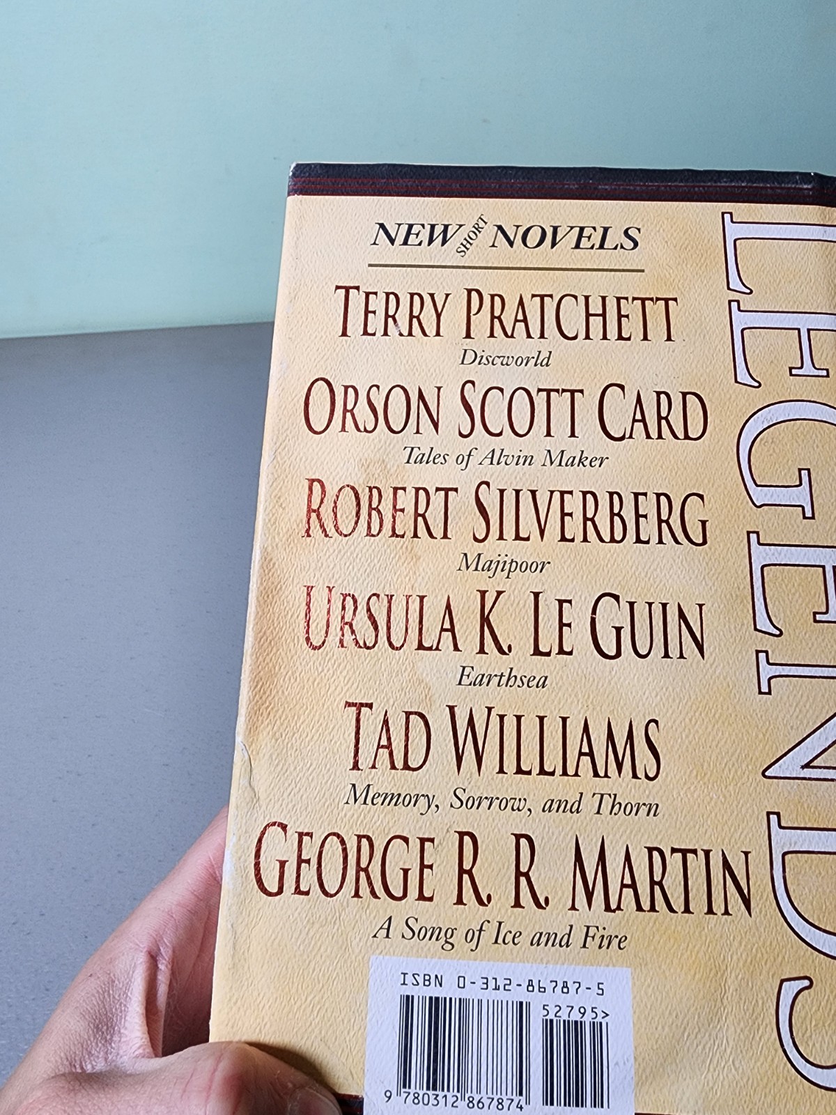 Legends edited by Robert Silverberg 1998, HC DJ 1st Print 1st Ed *READ*
