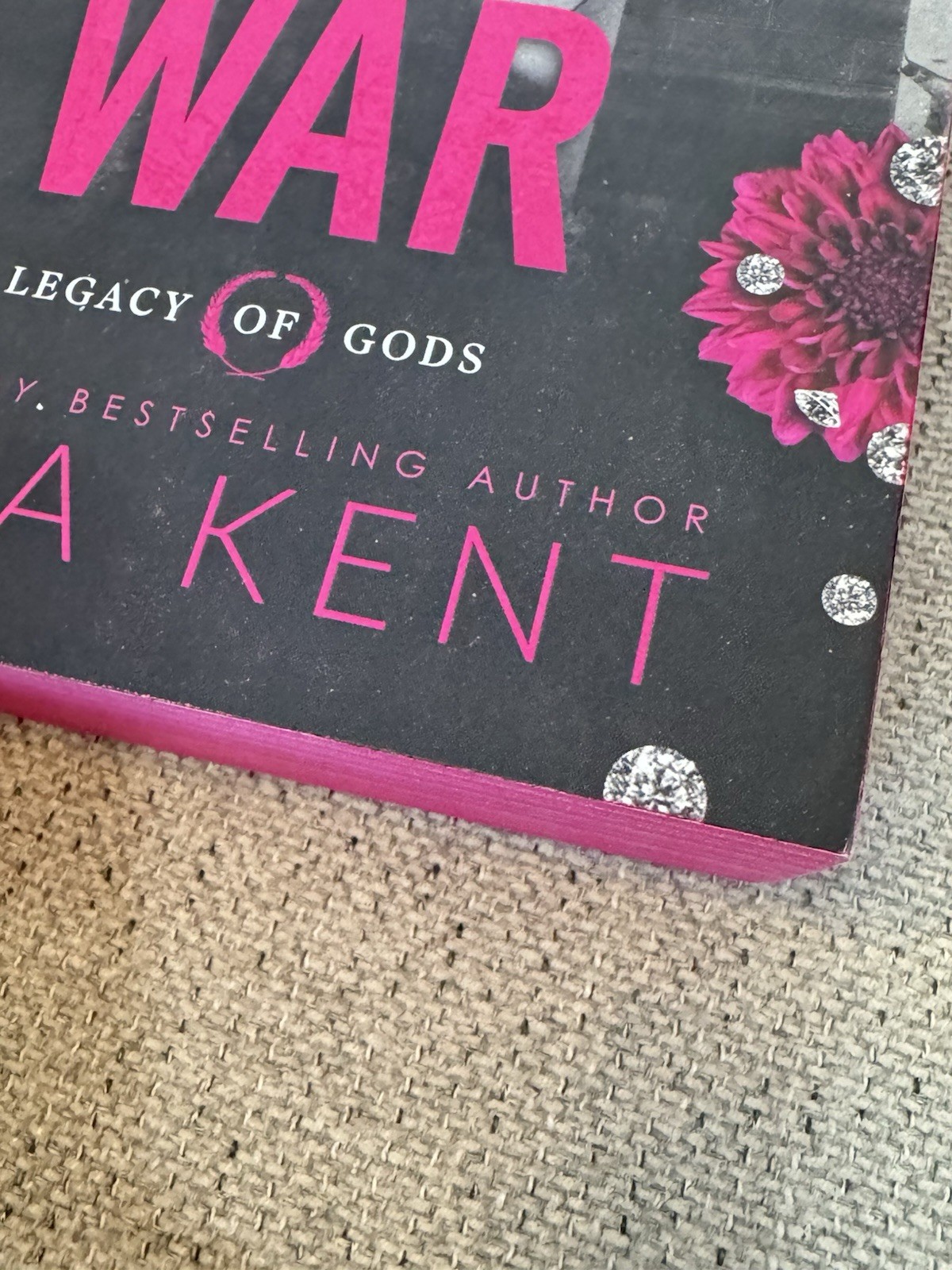 God Of War By Rina Kent Signed Deluxe Edition With Sprayed Edges Legacy Of Gods