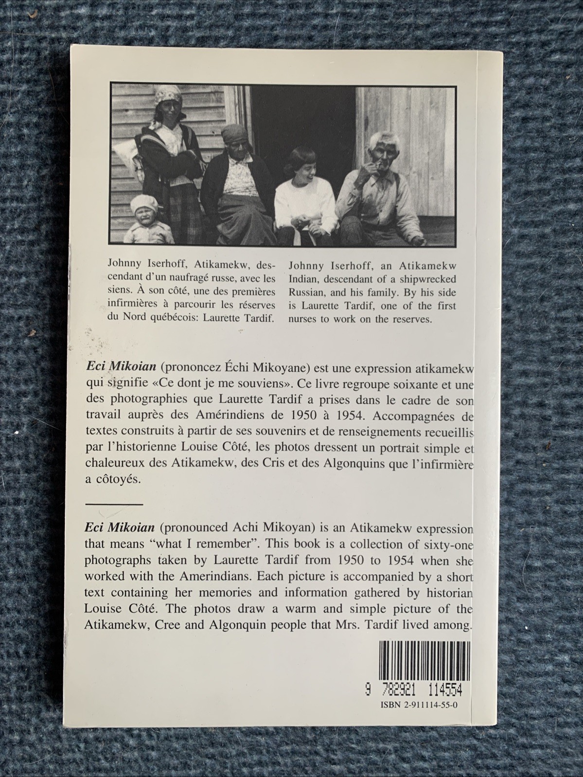 Eci Mikoian by Laurette Tardif : Louise Cote : PB, Eng / French : VGC