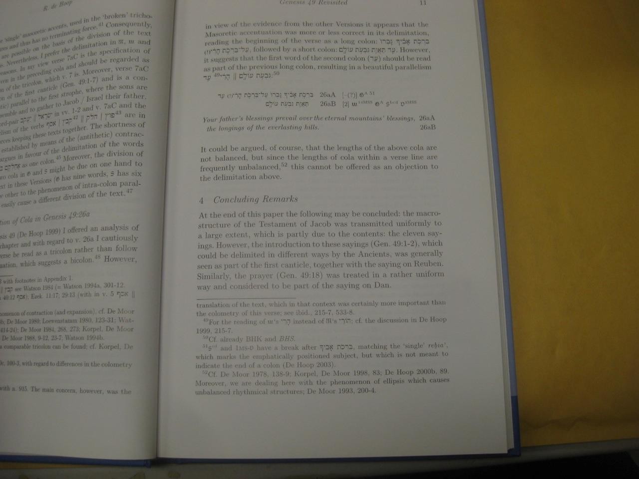Unit Delimitation in Biblical Hebrew: And Northwest Semitic Literature by Korpel
