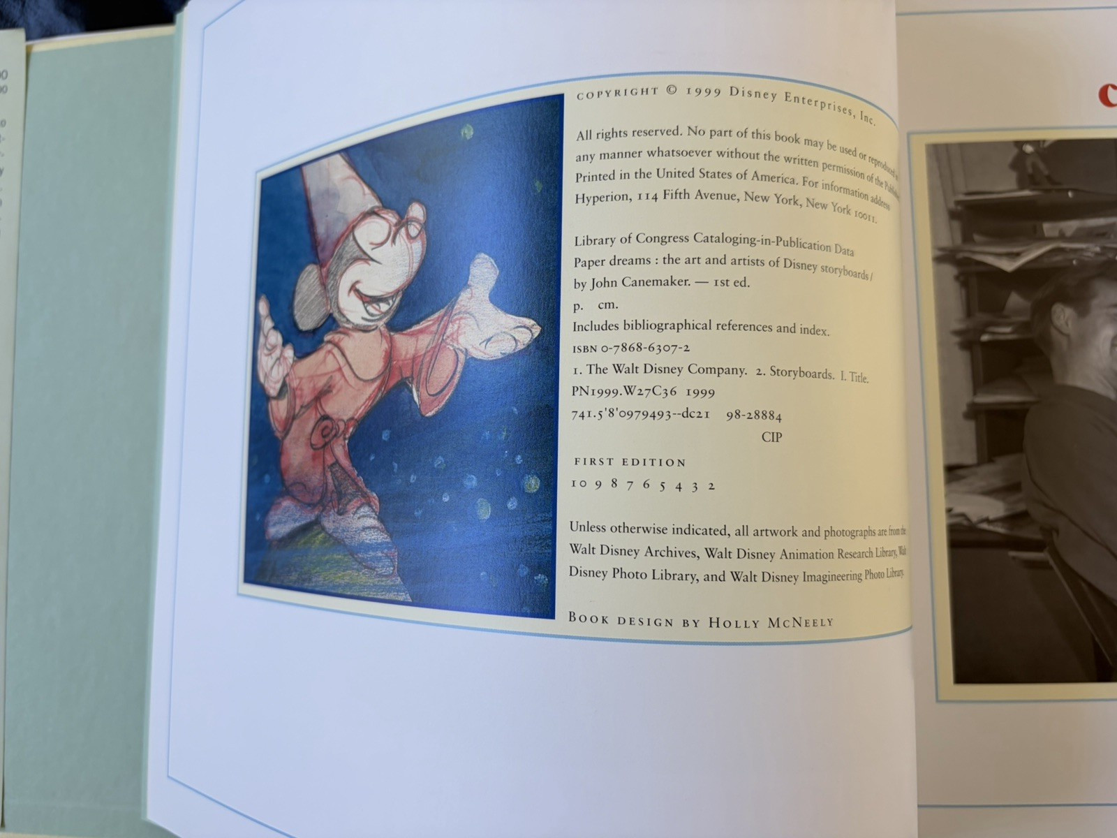 Paper Dreams: The Art And Artists Of Disney Storyboards – John Canemaker – 1st