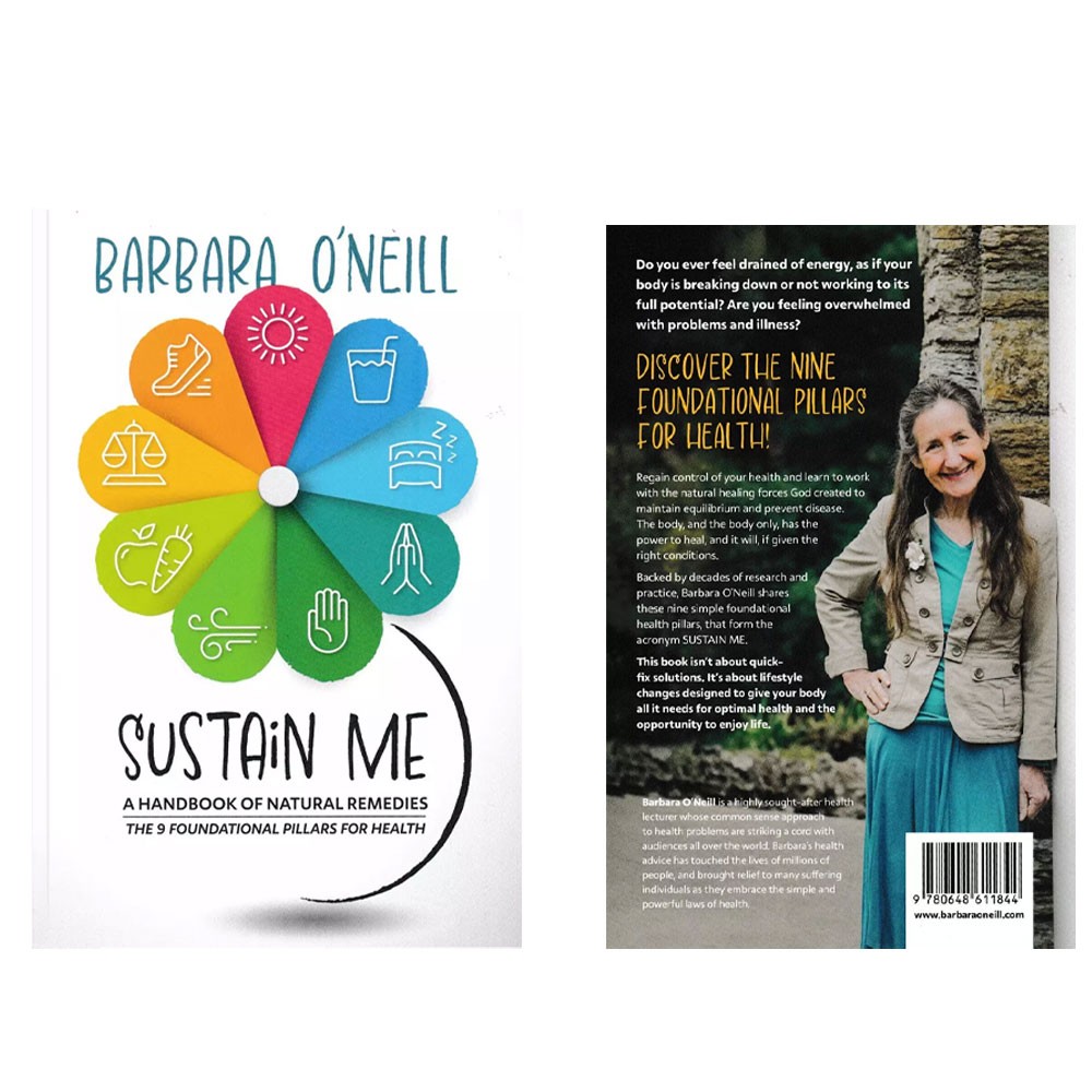 Sustain Me by Barbara O’Neill UK (ONLY AUTHENTIC BOOK) Free Delivery