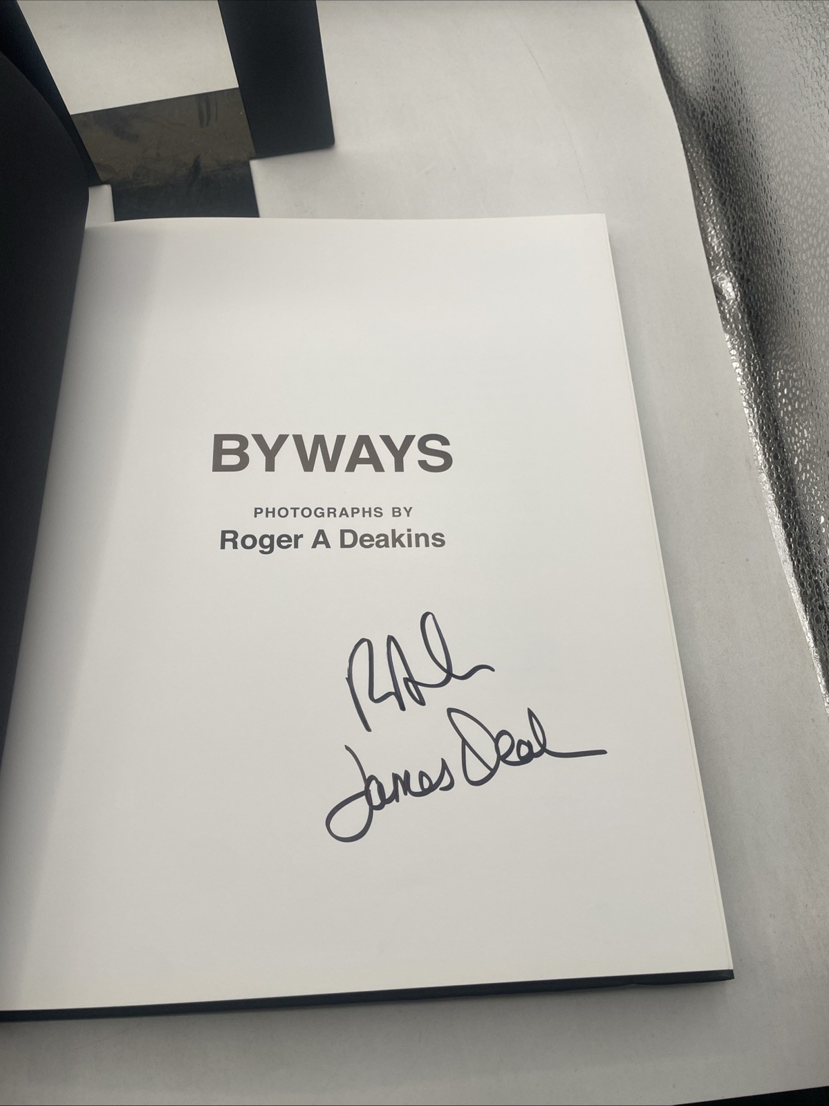 Byways – Photographs by Roger A Deakins – Signed Hardcover Edition 2021 Damiani