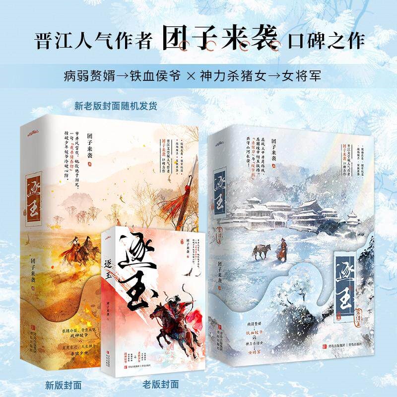 Zhu Yu Original Novel Books Love Story w/Poster Bookmark 团子来袭著 张凌赫 田曦薇 逐玉