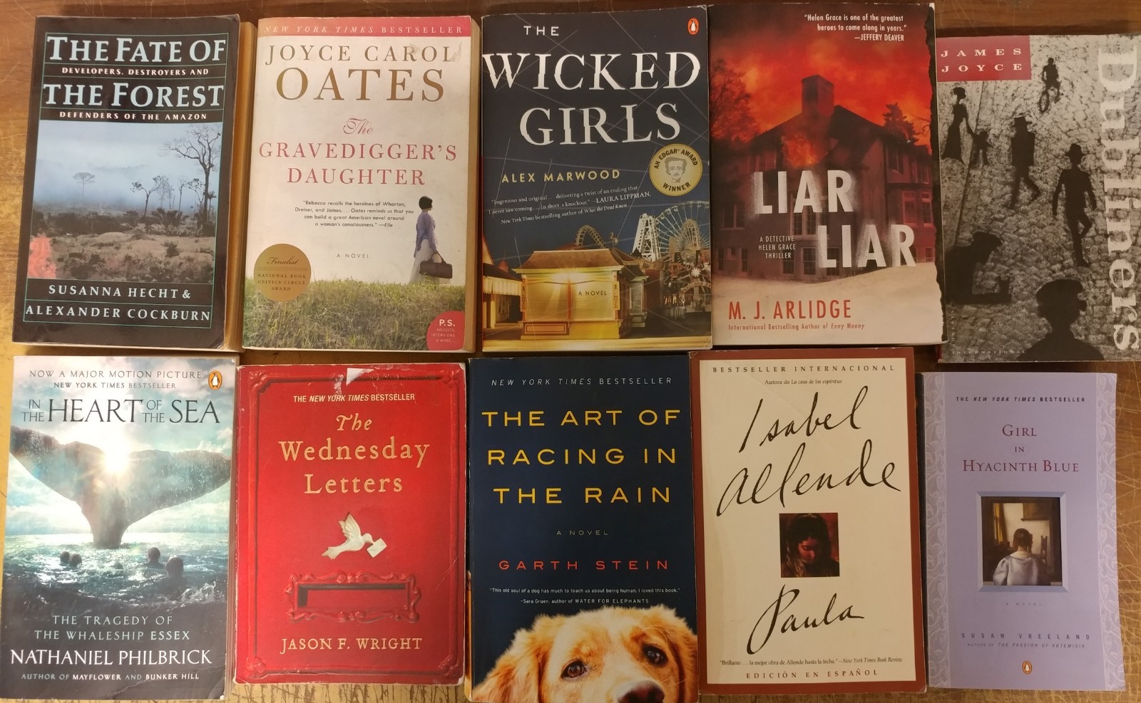 Lot of 5-LBS Large Trade Literature Fiction Paperback BestSeller RANDOM Books