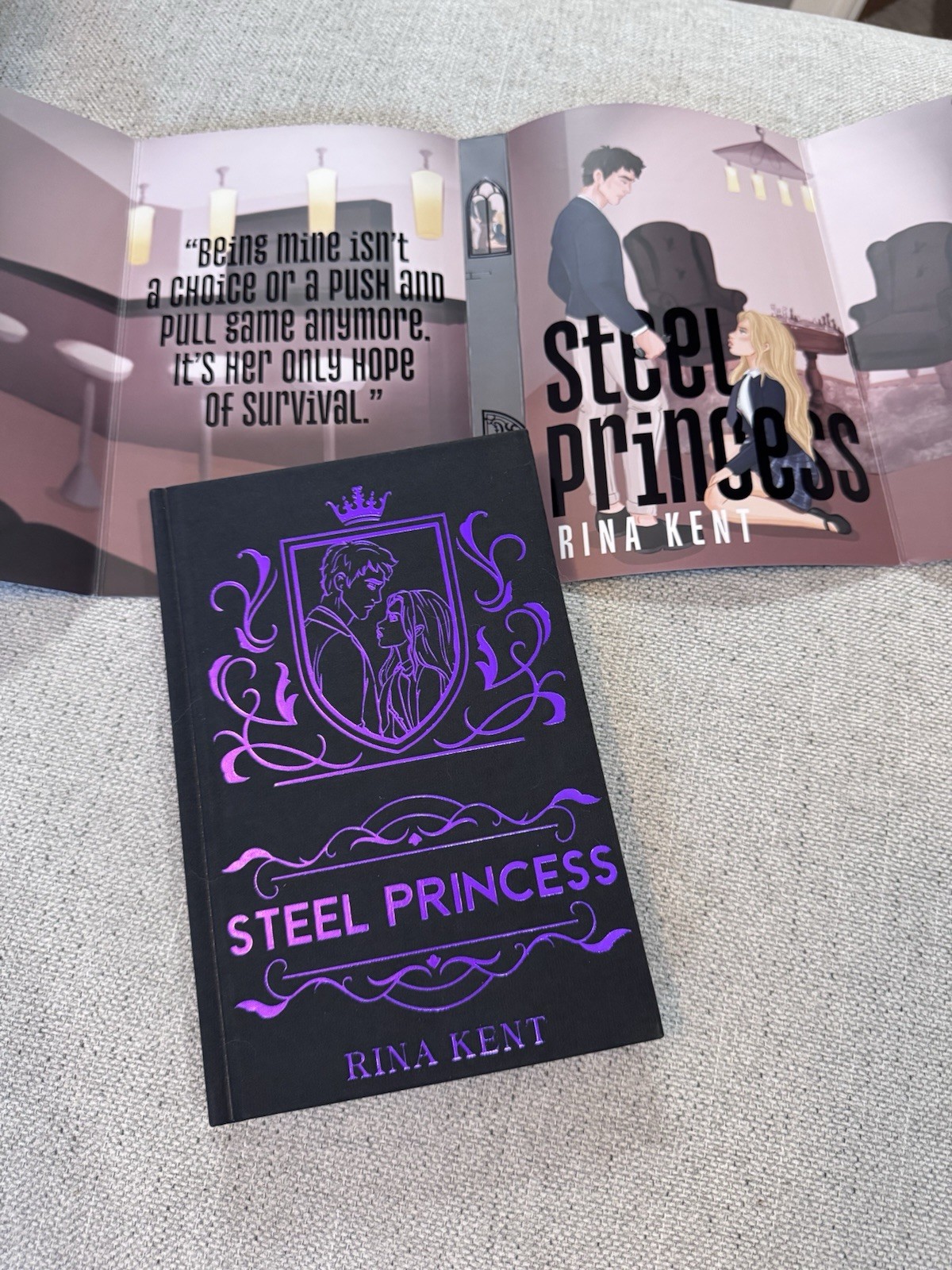 Steel Princess By Rina Kent Baddies Book Box Special Edition Royal Elite Series