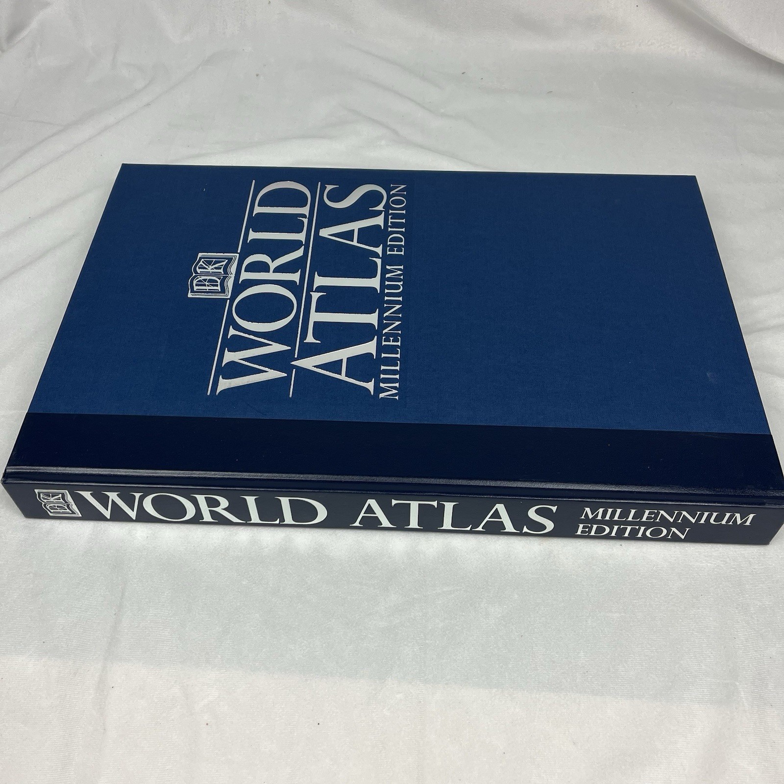 Millennium Edition DK World Atlas Large 12×18 w/ Box Made in USA Vintage 1999