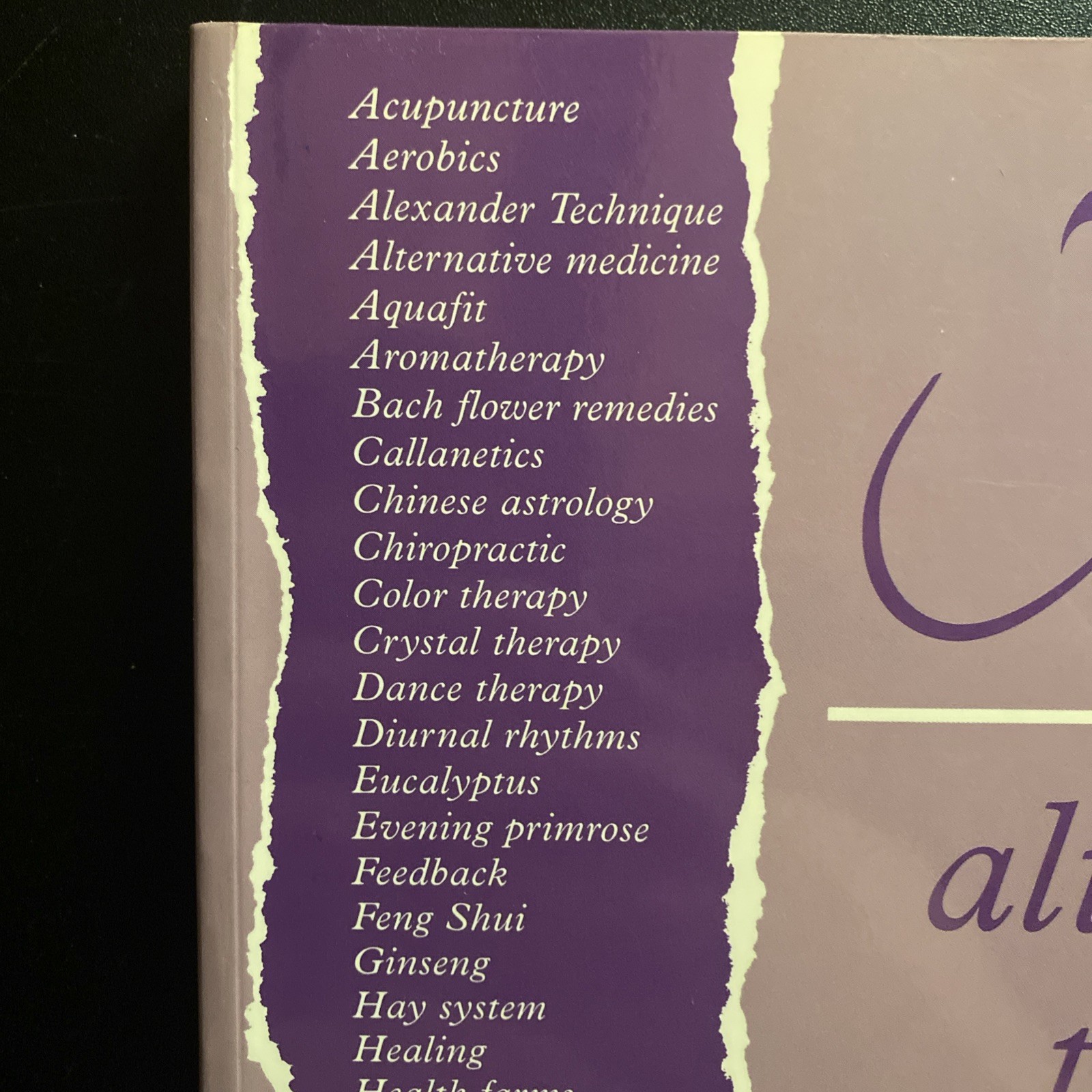 A-z of Alternative Therapy by No Author. Book The Fast Free Shipping