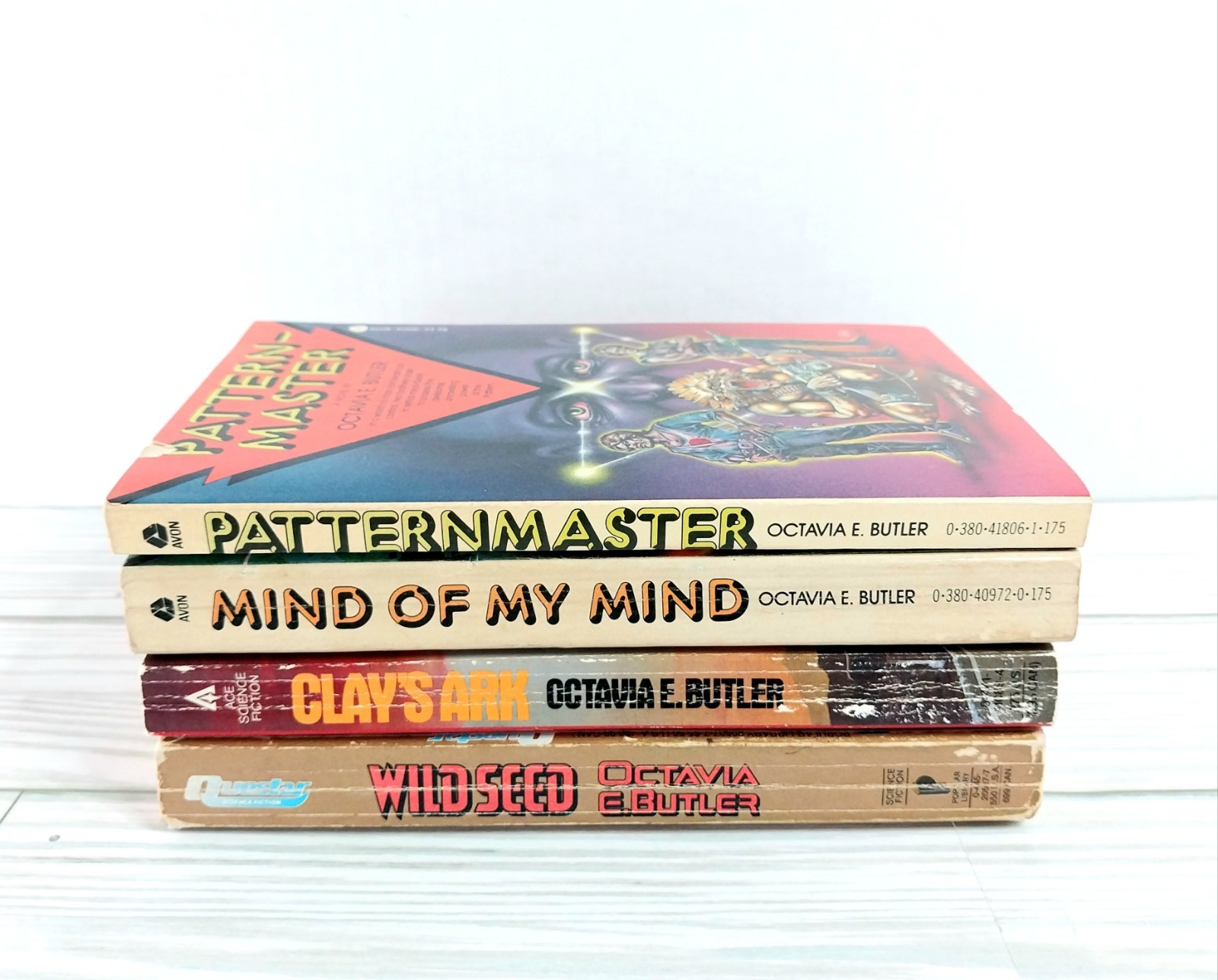 OCTAVIA BUTLER☆ The Patternist Series~Vintage Paperback Lot of 4 First Printing