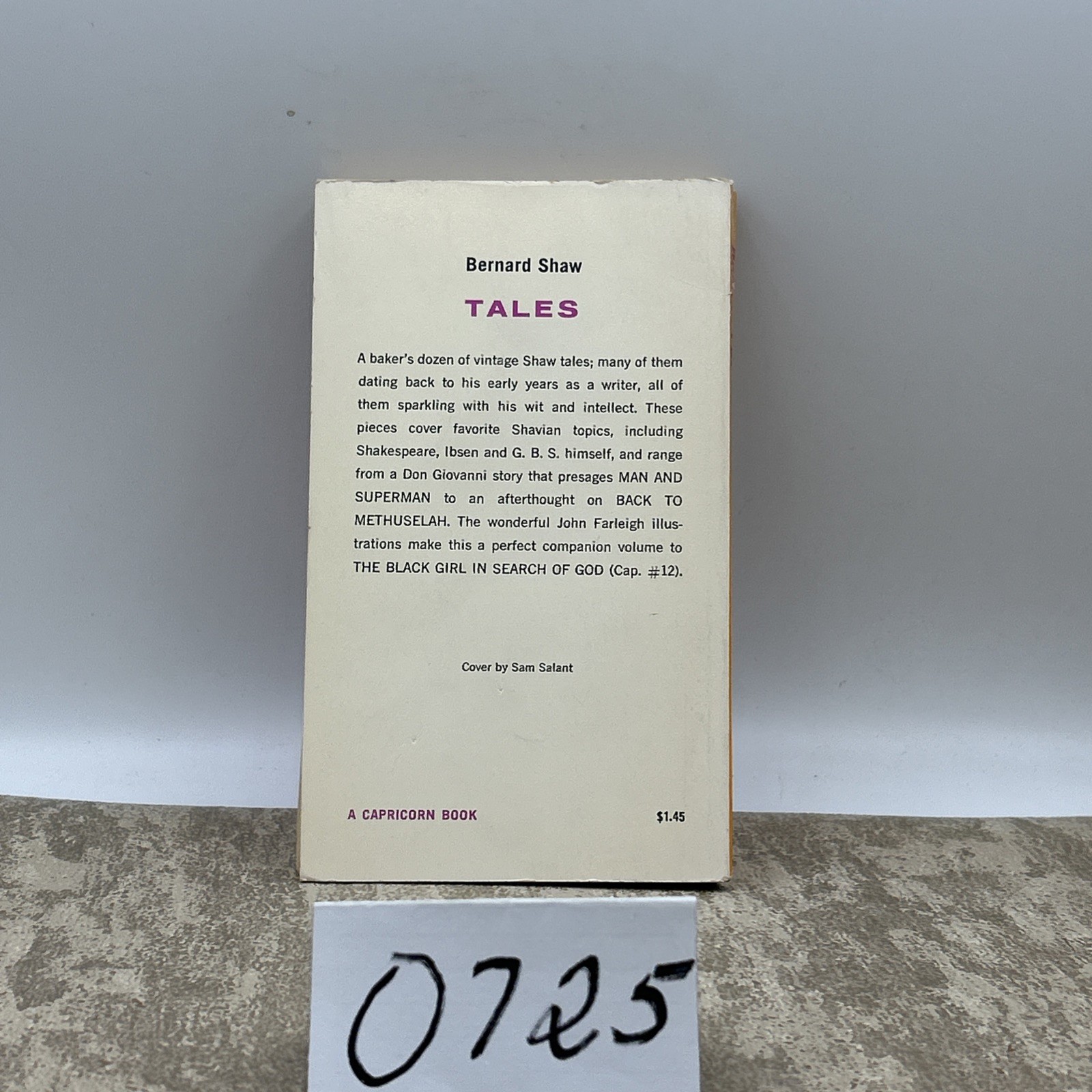 Bernard Shaw: Tales – 1964