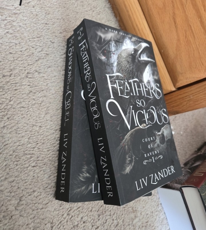 Court Of Ravens Dark Fantasy Romance Feathers So Vicious Shadows So Cruel Indie