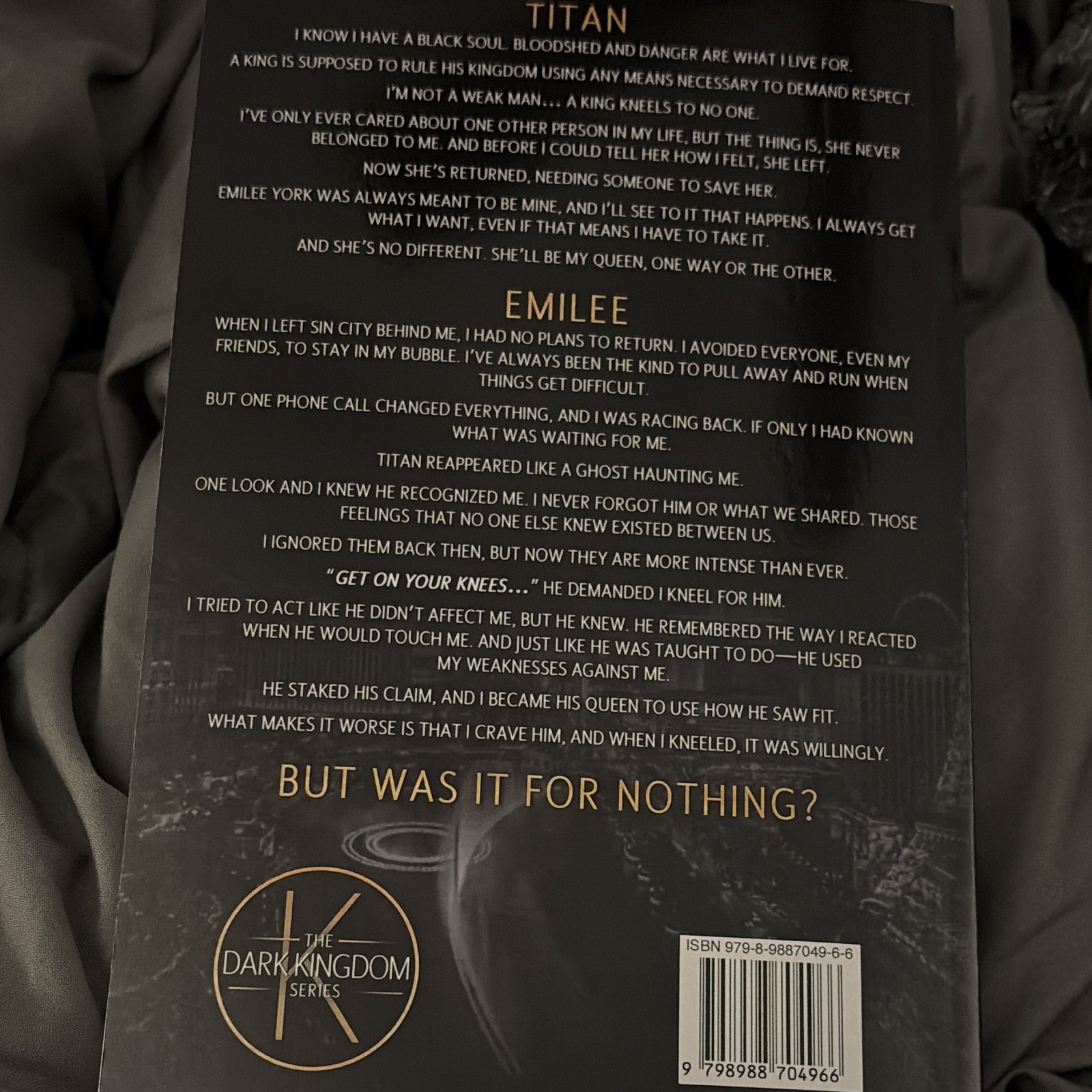 Titan: The Dark Kingdom (The Dark Kingdom Series) by Shantel Tessier Paperback