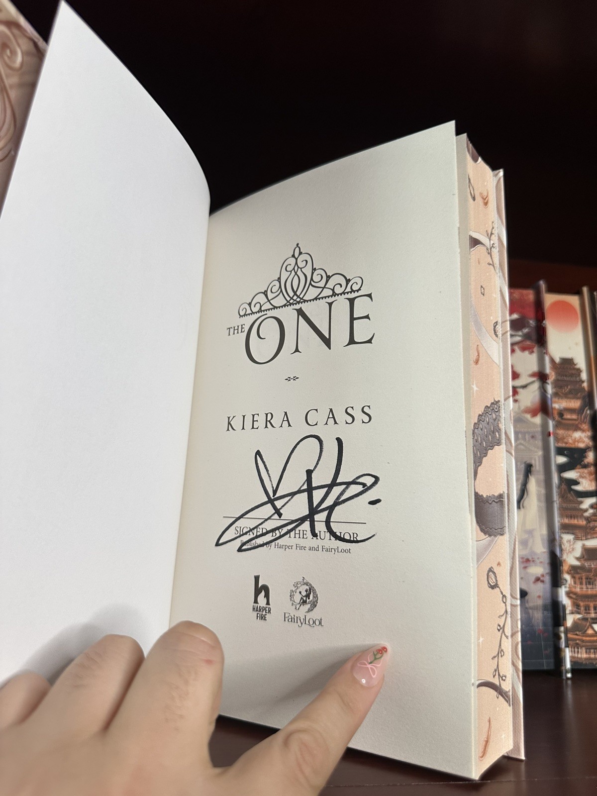 !!SIGNED!! FairyLoot The Selection, The Elite, The One Set by Kiera Cass
