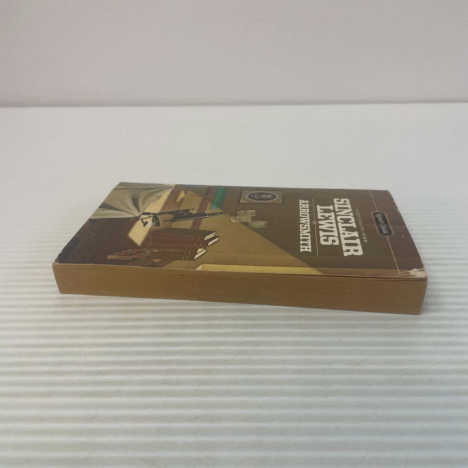 Arrowsmith Medical Drama Paperback Book by Sinclair Lewis from Signet 1980
