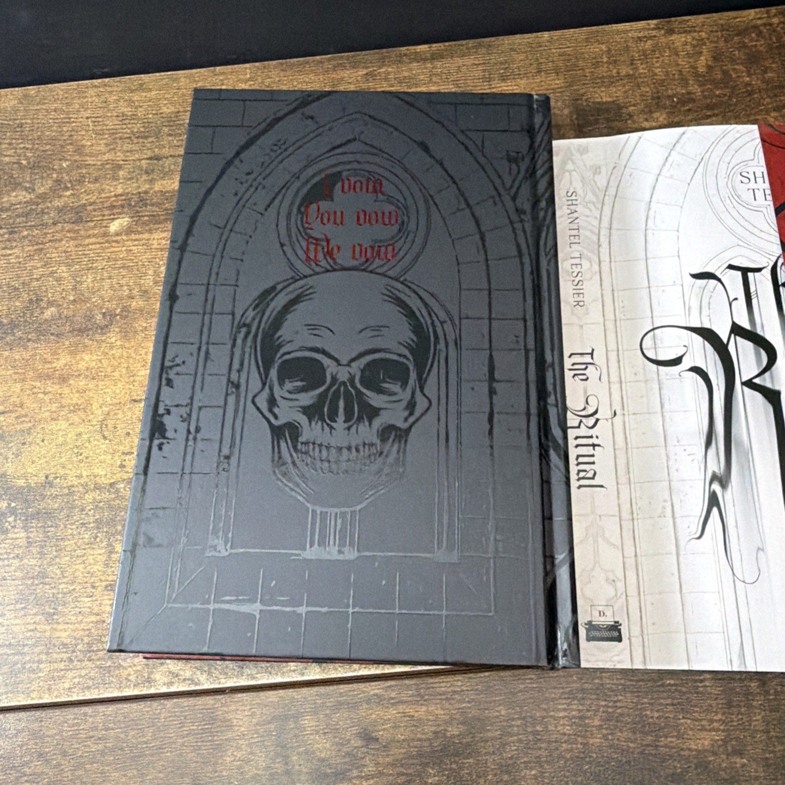The Bookish Box THE RITUAL Shantel Tessier Sprayed Edges Special Edition