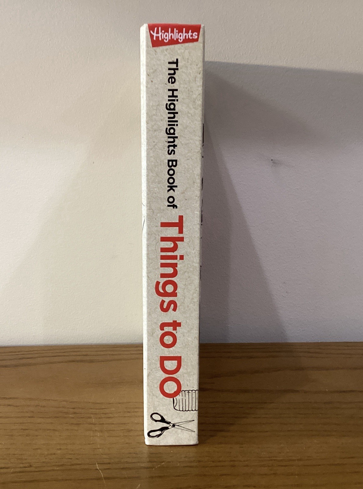 The Highlights Book of Things to Do hardcover 372 pages good condition used