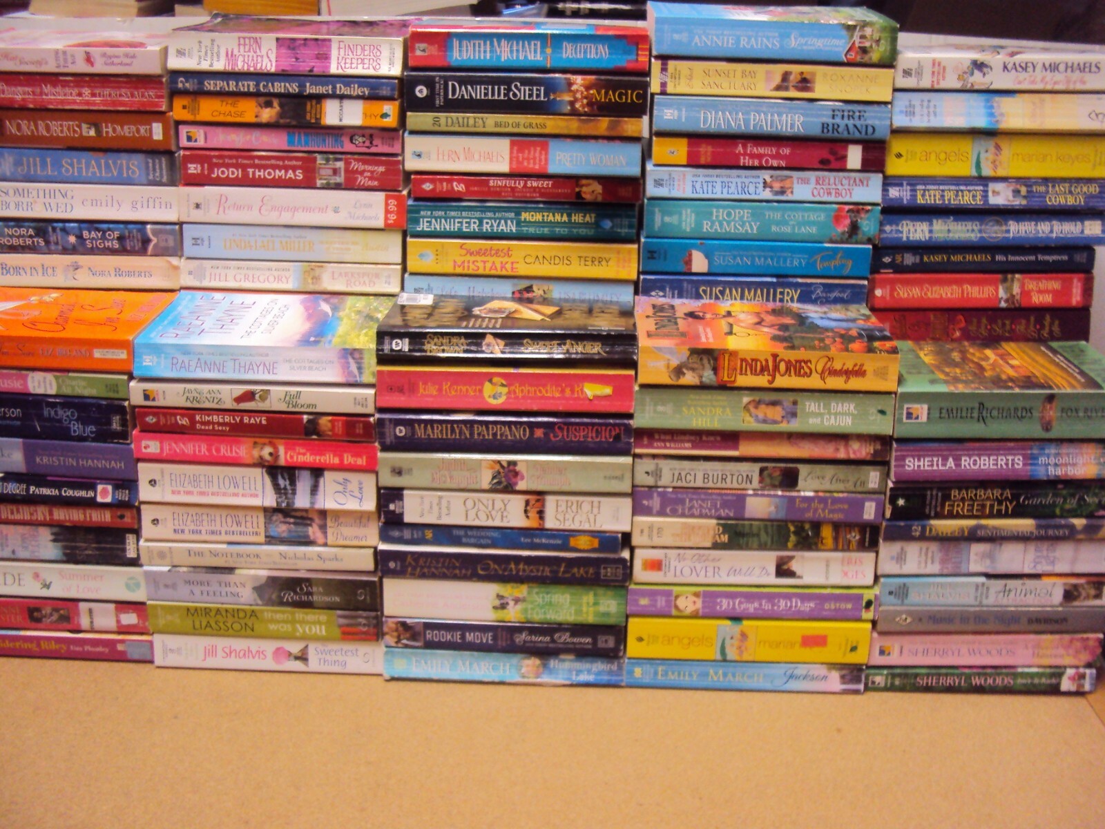 Huge Big Lot 100 Contemporary Romance PB Book – RANDOM MIX Pick, Assorted Author