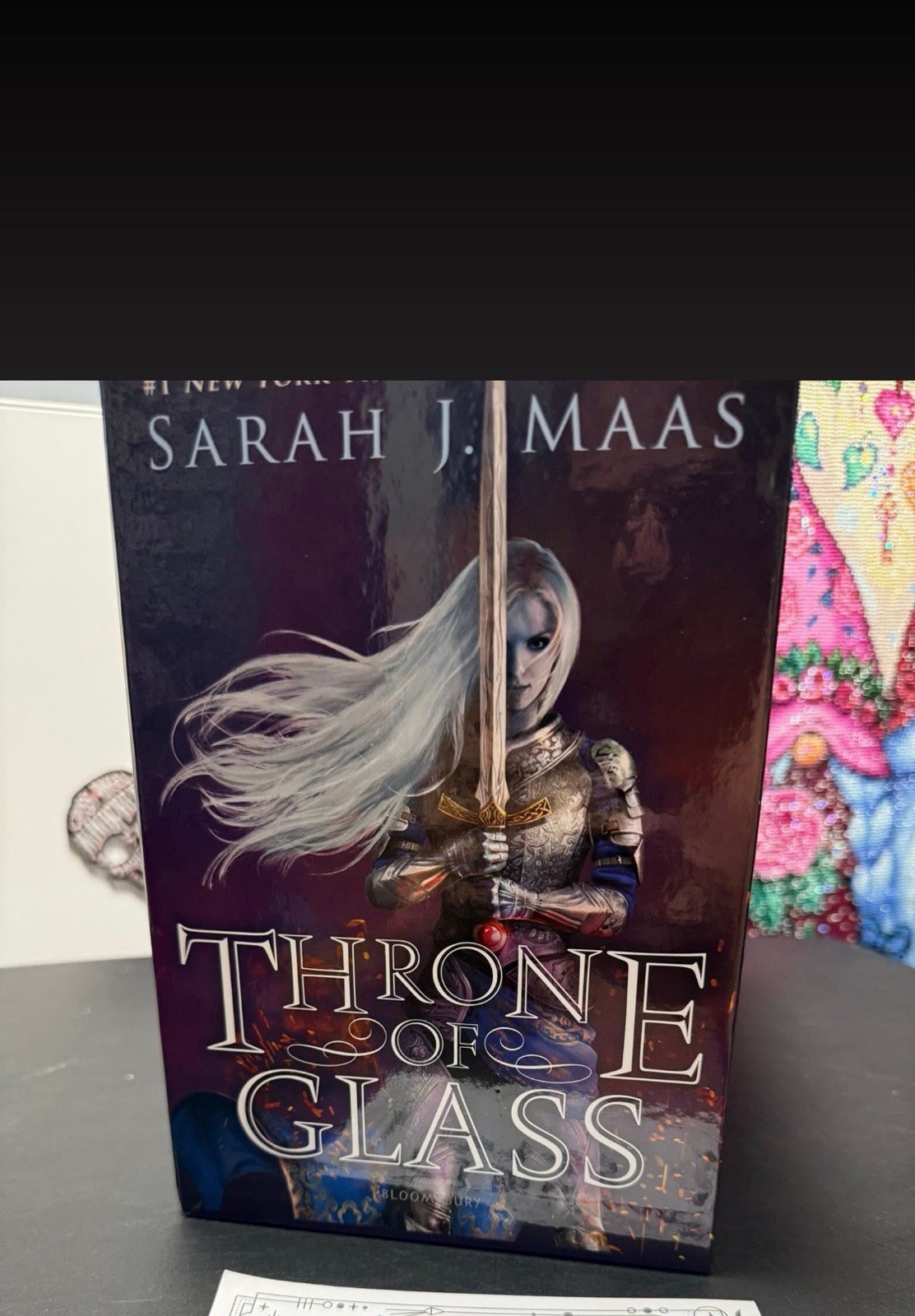 Throne Of Glass Box Set, Hardcover Out Of Print Dust Jackets,Sarah J MAAS. VHTF