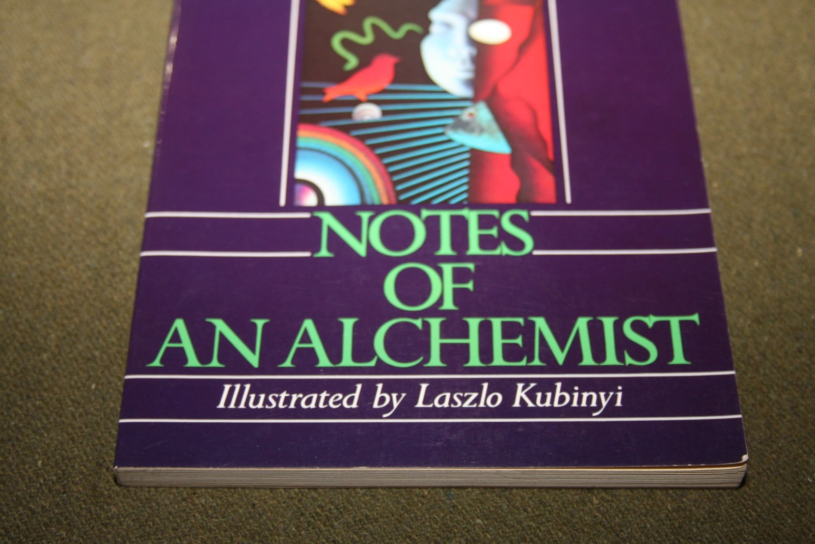Notes of an Alchemist: Poems by Loren Eiseley 1972 TPB 5th Print Scribner
