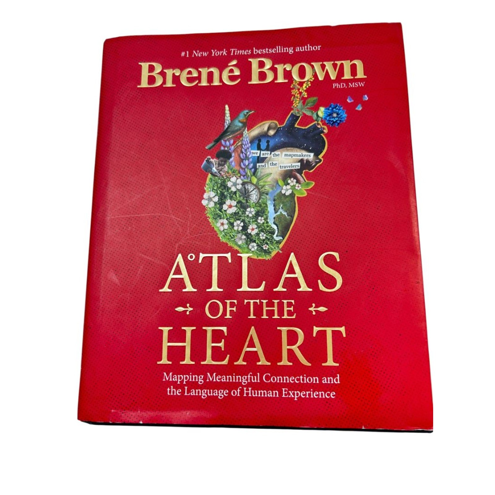 Brene Brown Atlas of the Heart Hardcover Book Mapping Meaningful Connection