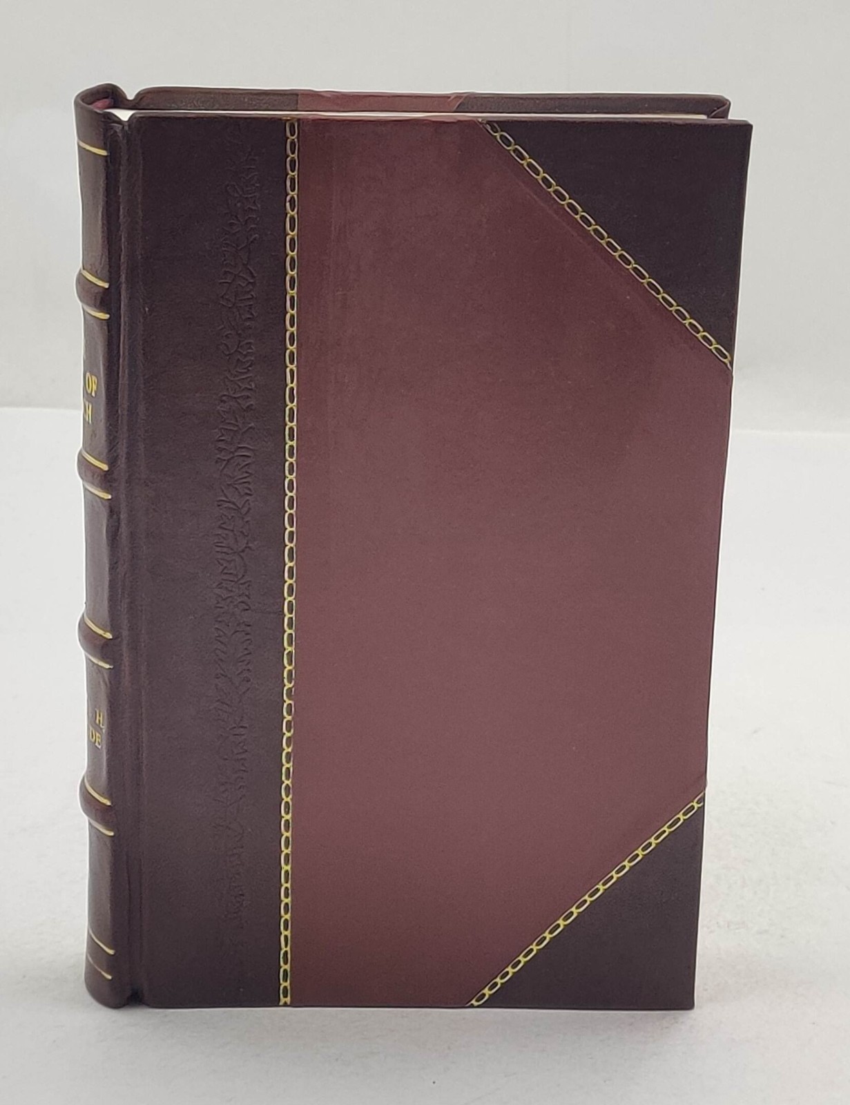 The Book of Enoch 1882 by George H. Schodde [Leather Crafted]
