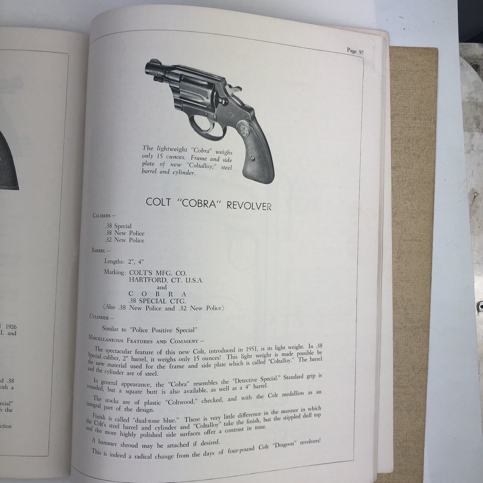 1952 Colt Cartridge Pistols James E Serven 126 Pages