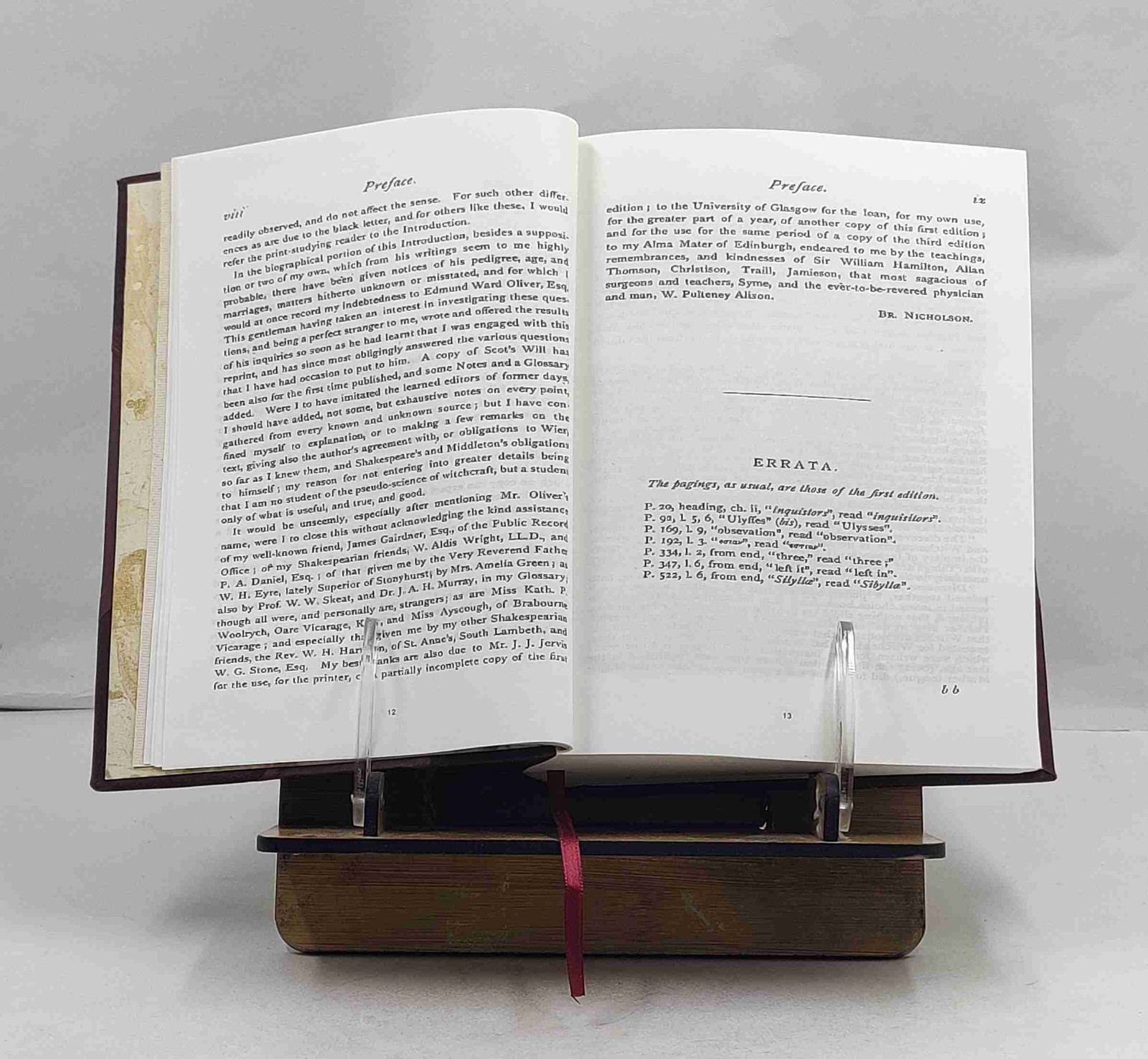 The discoverie of witchcraft 1886 by Reginald Scot , Brinsley [Leather Crafted]