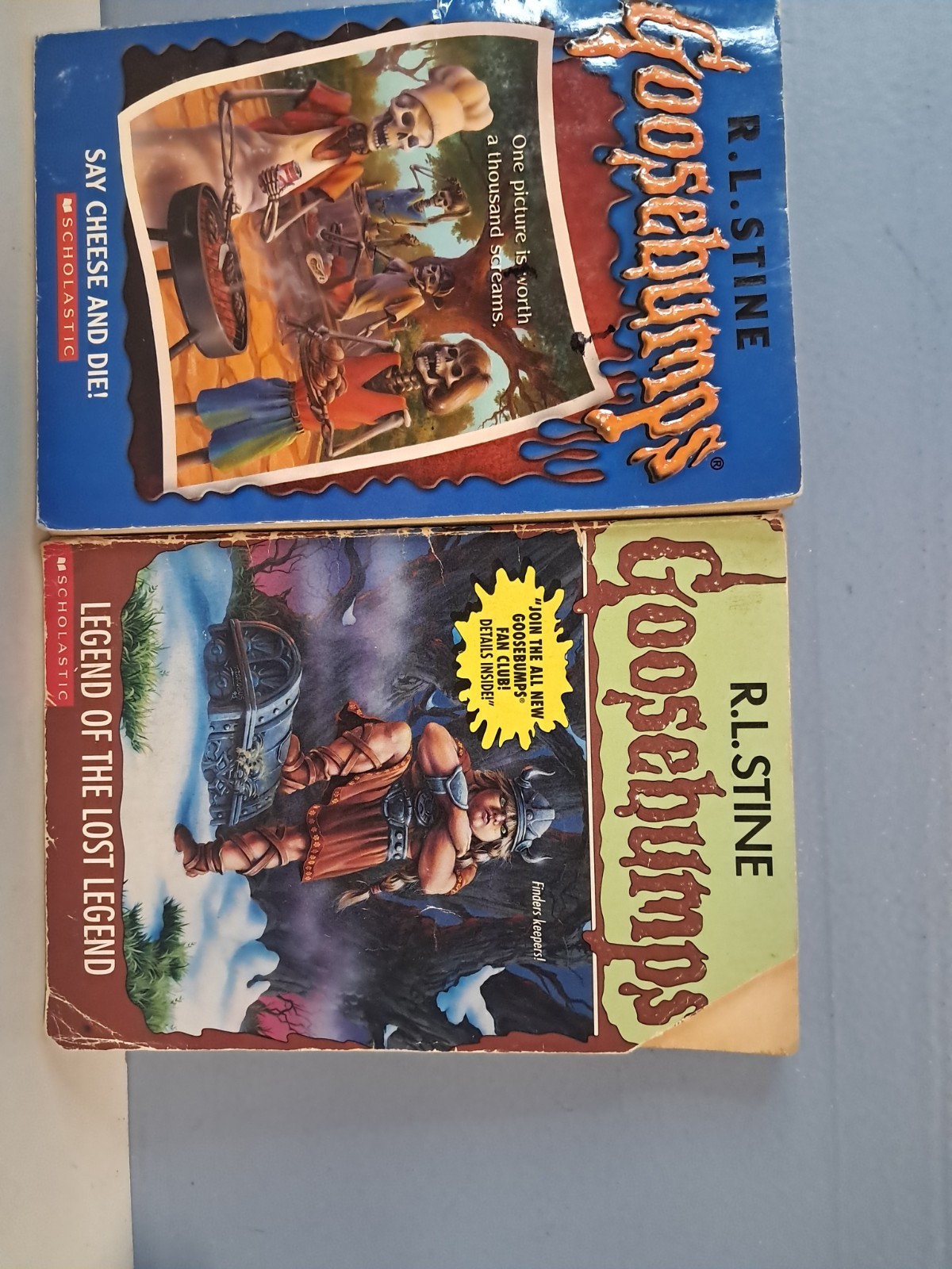 Lot Of 17 Vtg Goosebumps Books 1st Scholastic Printing