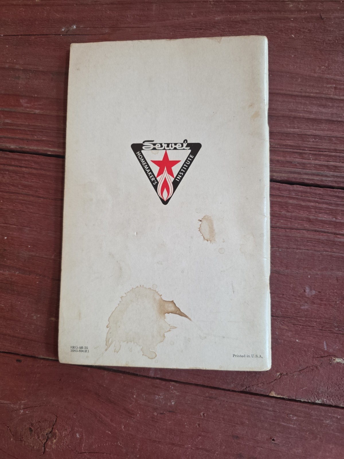 Servel Gas Refrigerator Operating Instruction How to Use Recipes 1947 c1940 8×5