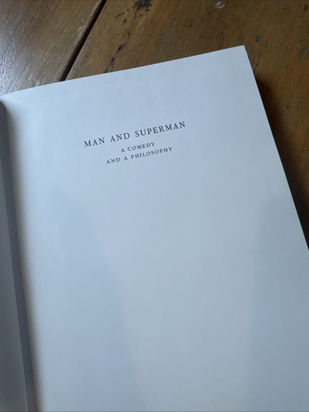 Man and Superman by George Bernard Shaw Heritage Press w/Slipcase Sandglass 1962