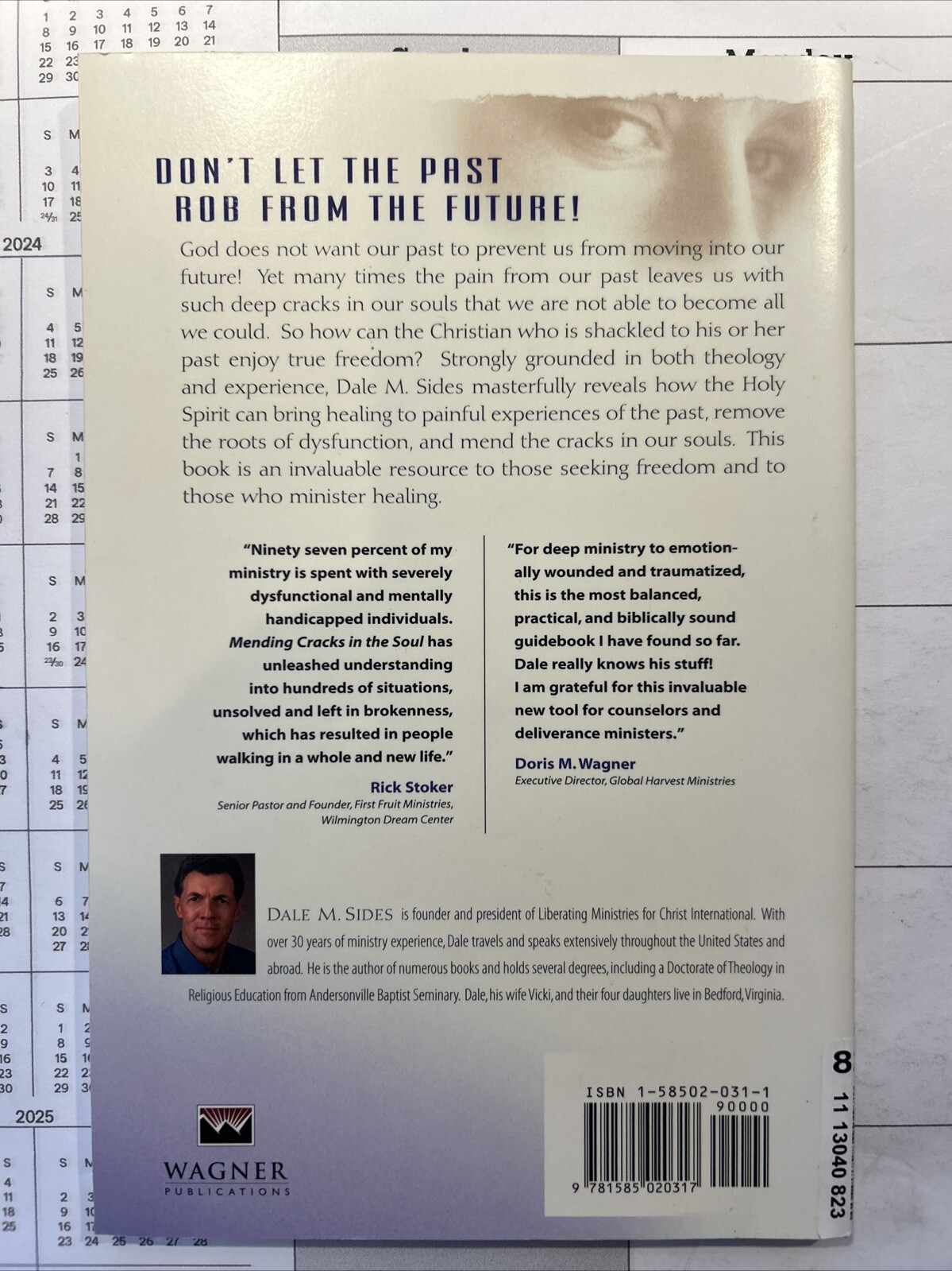 Mending Cracks in the Soul – Dale M. Sides – 2002 – 126 pages – Healing Wounds