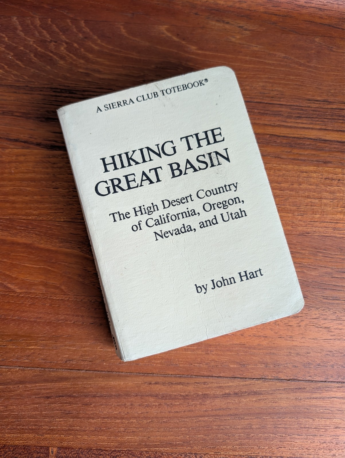 1981 Hiking the Great Basin by John Hart – Sierra Club Totebook