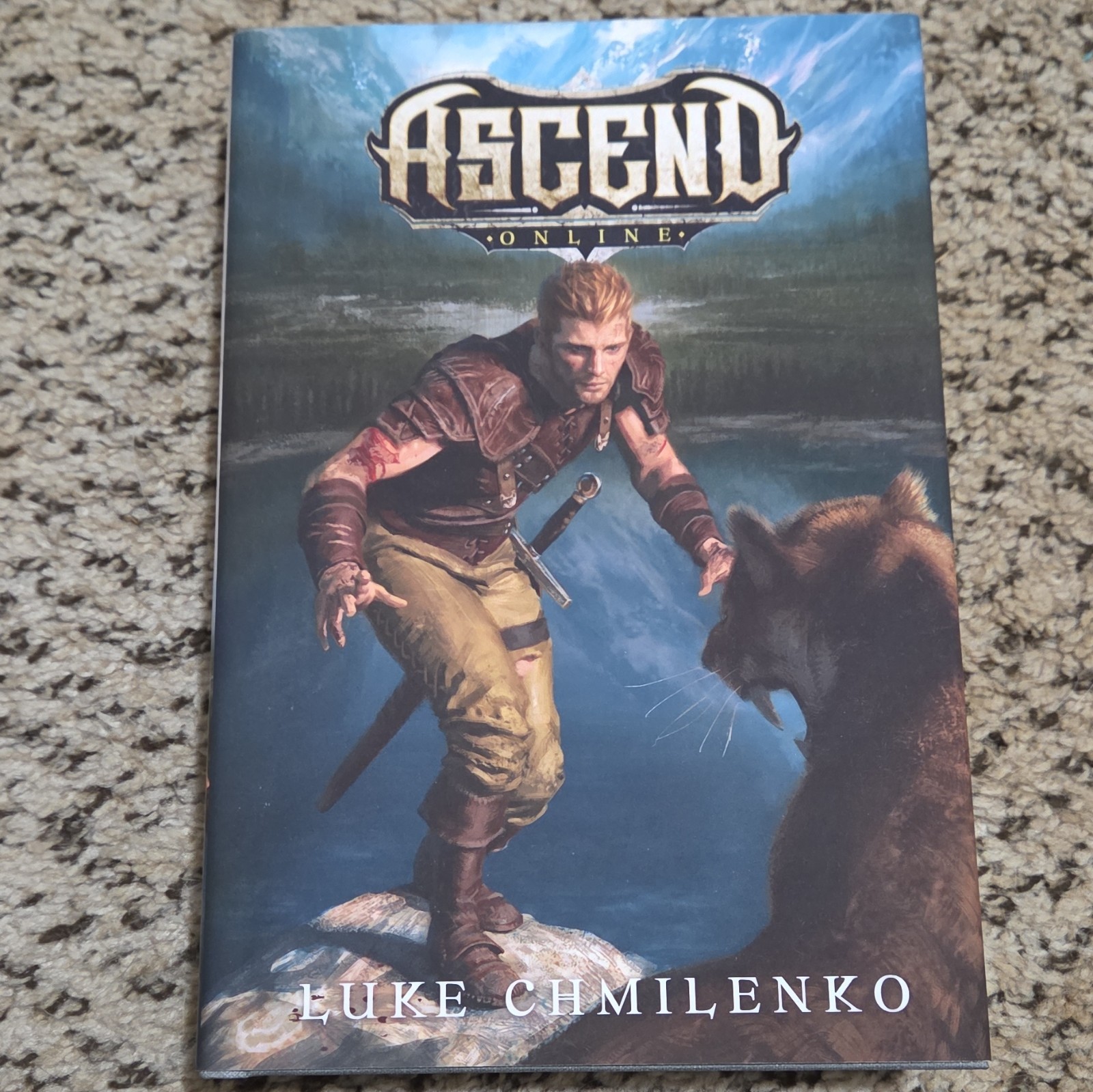 Ascend Online Books 1 & 2 Hardcover Set Luke Chmilenko Deluxe Collectors Ed