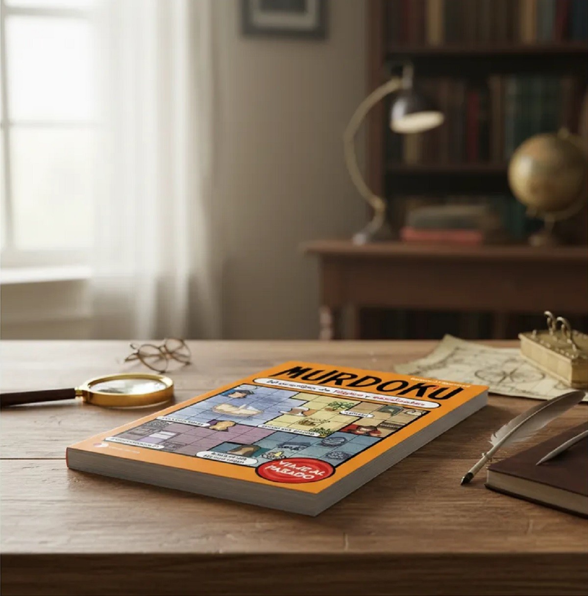 Libro Murdoku Viaje Al Pasado – Manuel Garand – Acertijos Logica Misterio Nuevo