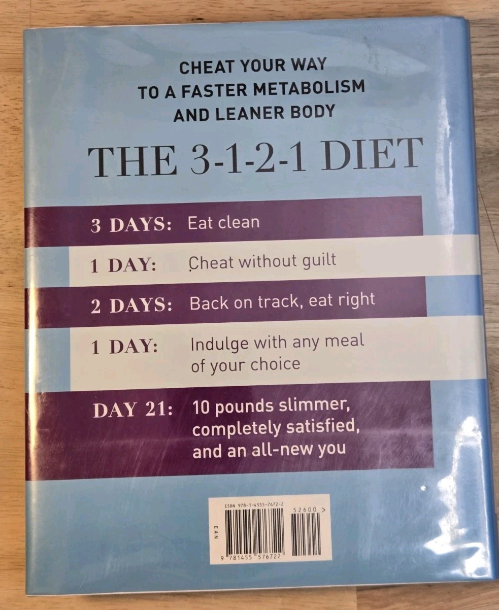 3-1-2-1 DIET Dolvett Quince: Lose 10 lbs in 21 Days! Hardcover Fast Shipping