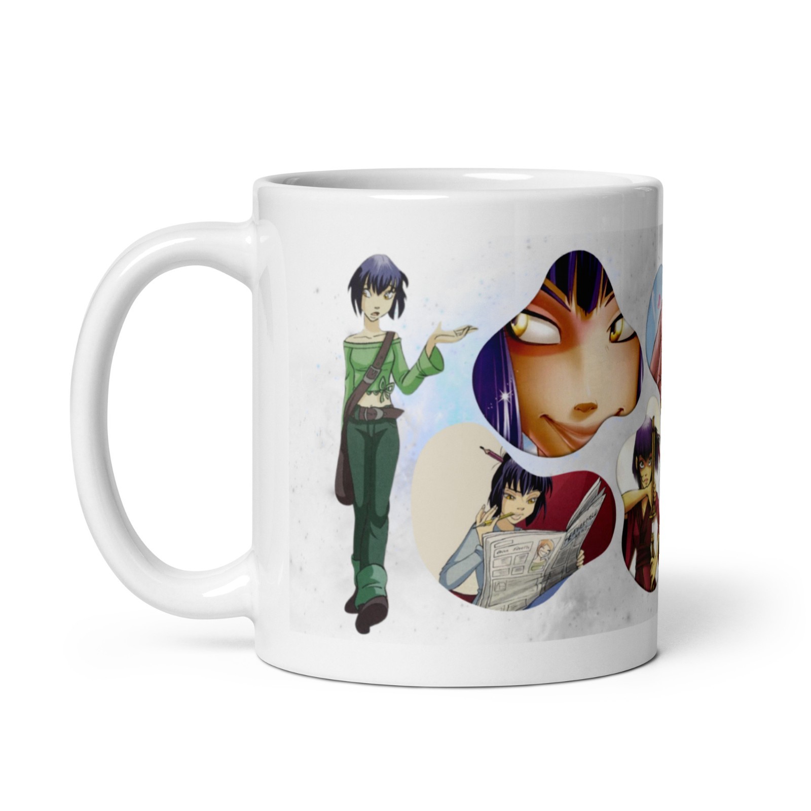 W.I.T.C.H Orube Rebecca Rudolph Classic Mug 11oz Graphic Novel Premium Quality