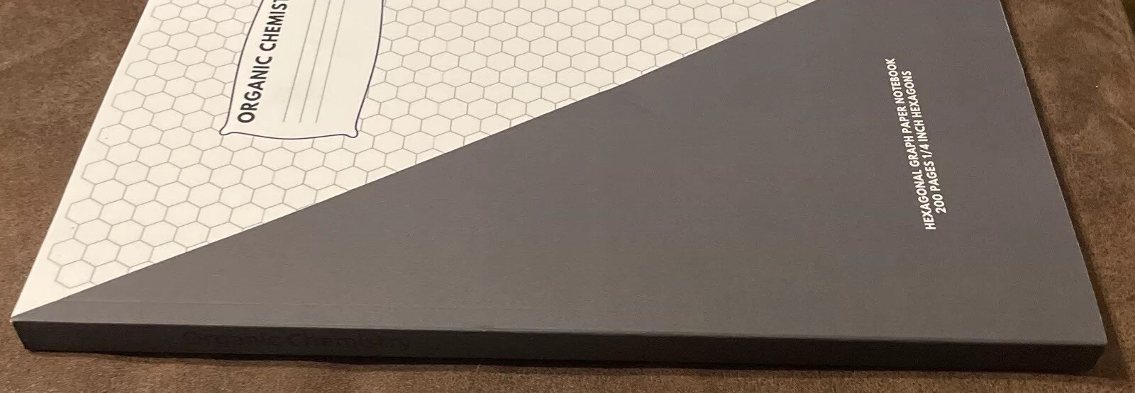 Organic Chemistry : Hexagonal Graph Paper Notebook: 200 Pages, 1/4 Inch…