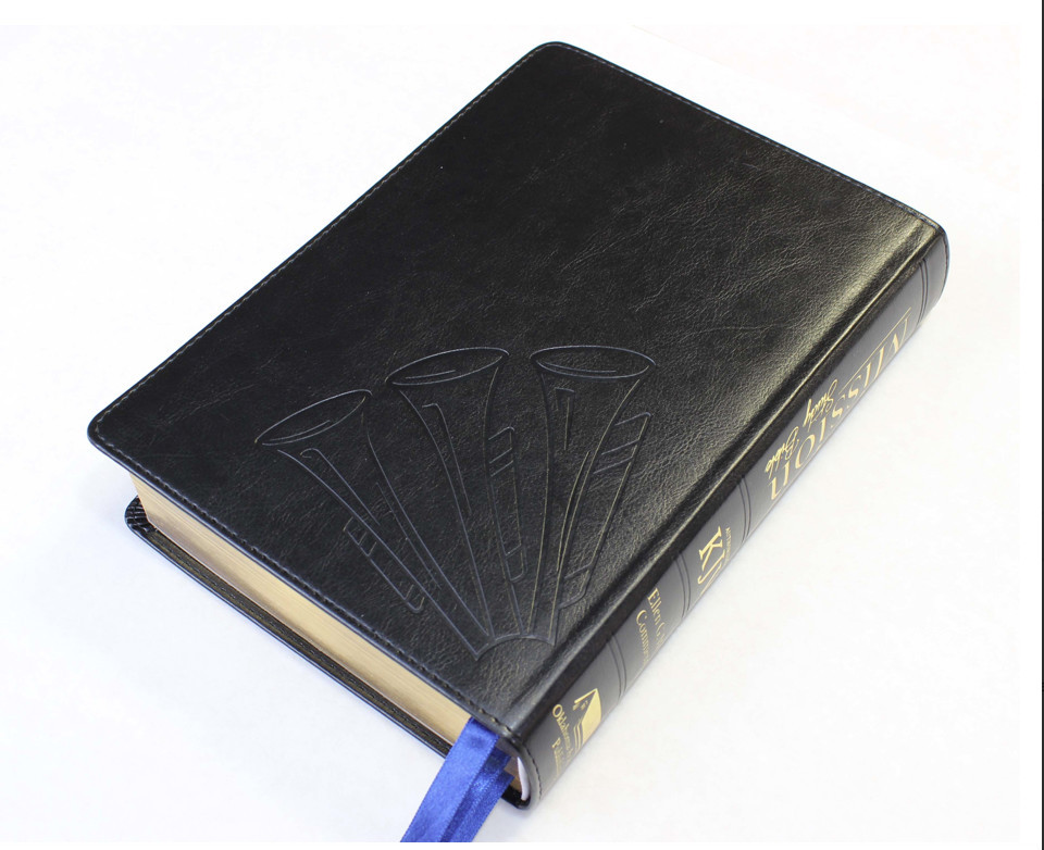 The Mission KJV Color Study Bible with Ellen White Comments Large Print Leather