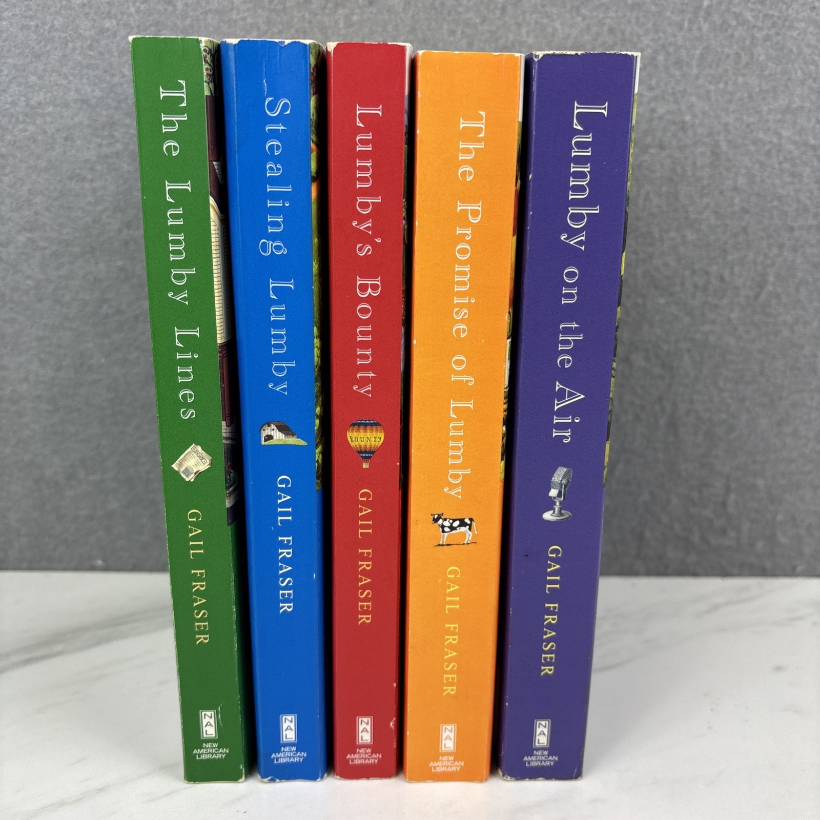 Lot of 5 Lumby Books by Gail Fraser Paperback Books 1-5 in Series
