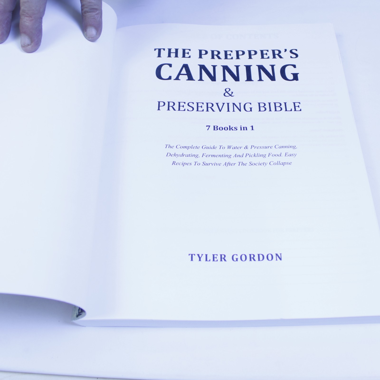 Master Your Future Food Security Preppers Canning Guide 2020s Paperback