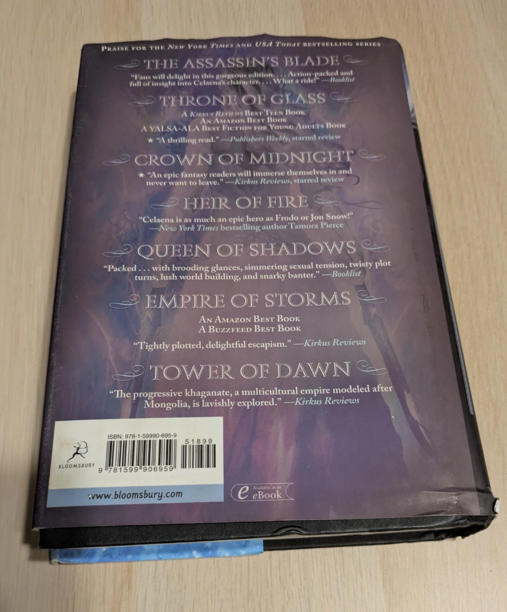 Throne of Glass by Sarah J. Maas (2015, Hardcover) 11th Printing