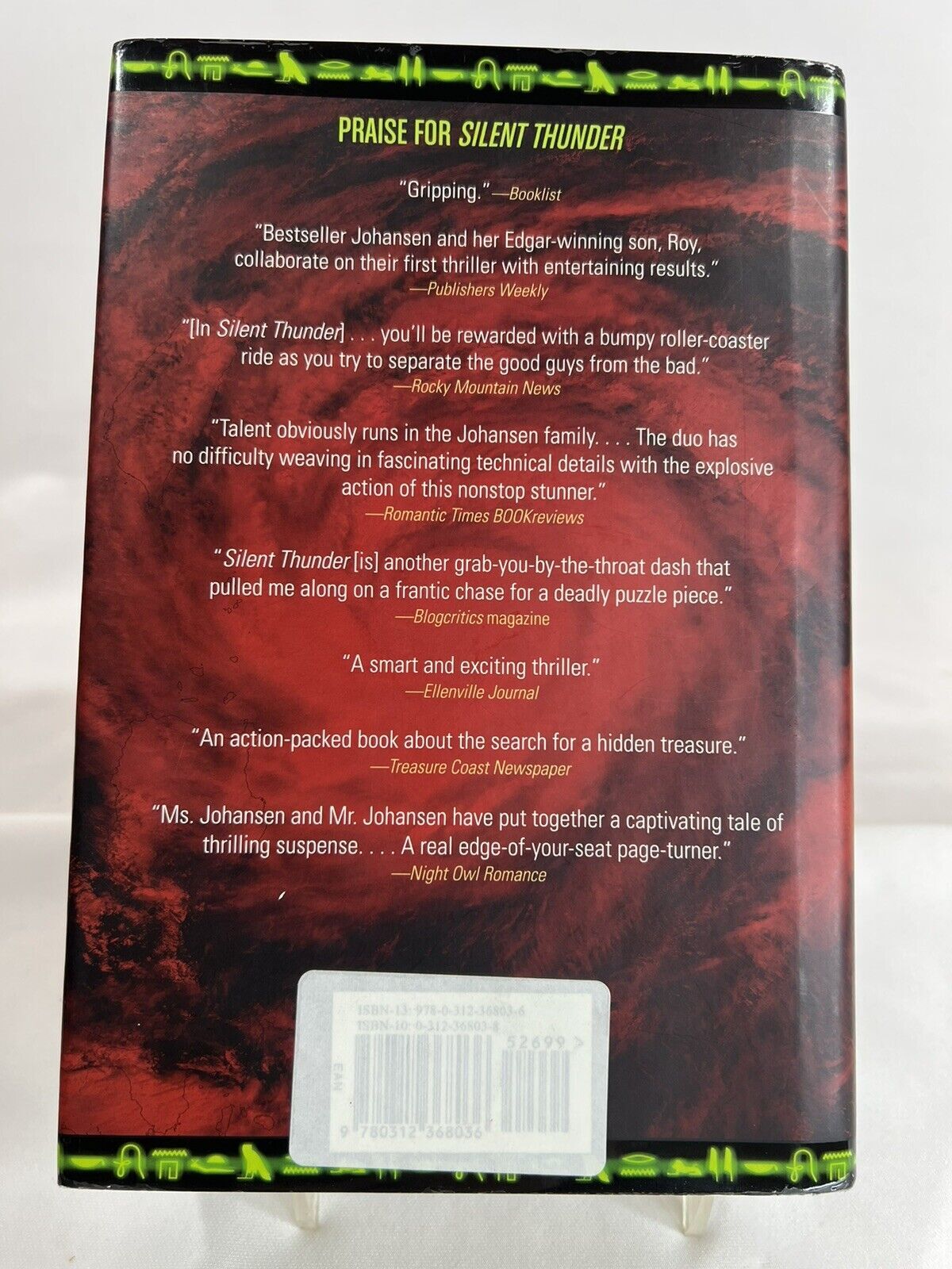 Iris Johansen Stormcycle Like New Hardcover Thriller Book Adults Unbranded