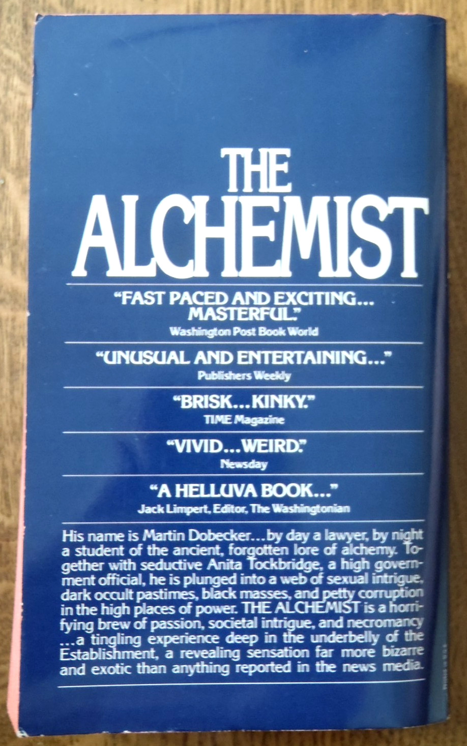 The Alchemist by Leslie H. Whitten – 1974 1st Printing Avon Paperback – Occult