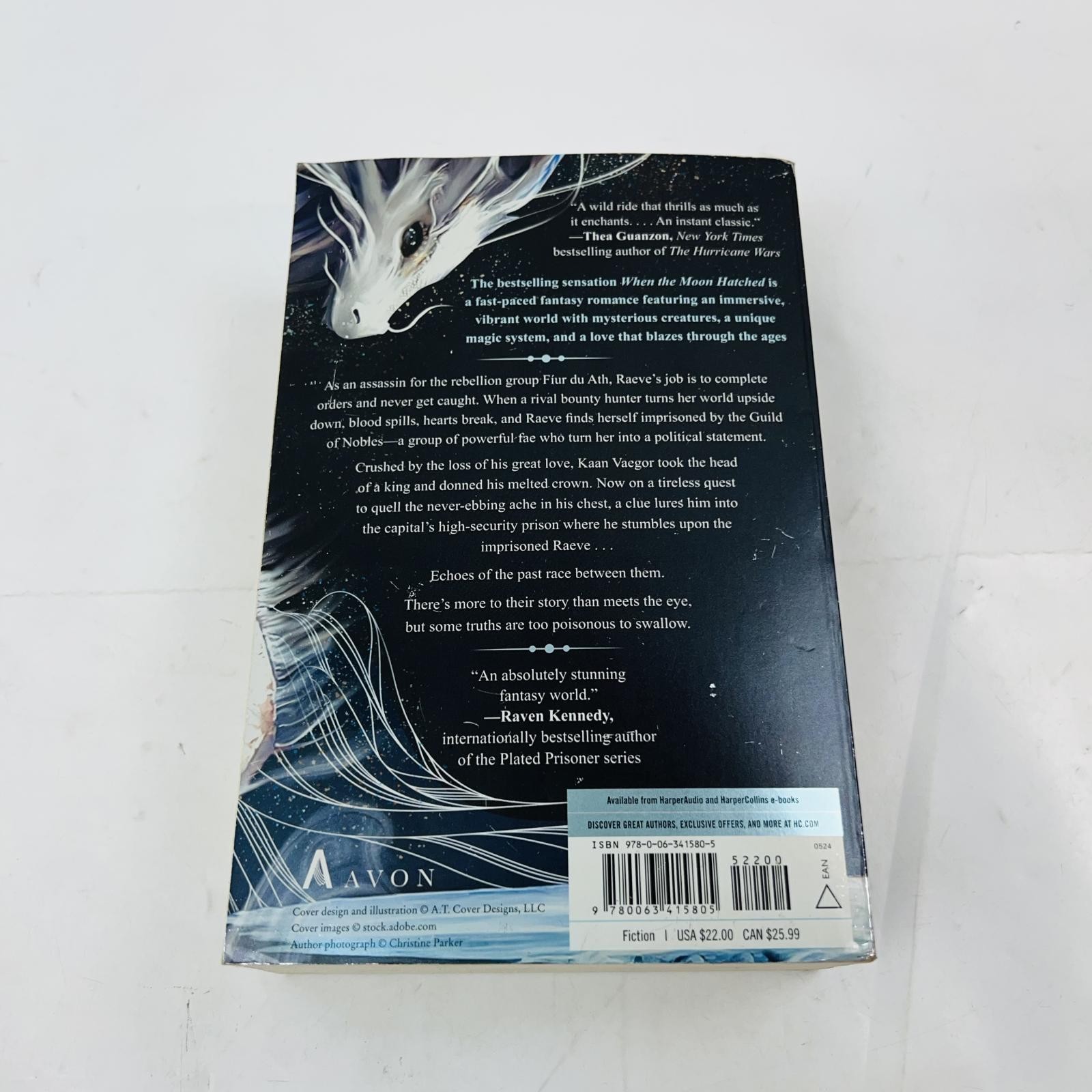 When the Moon Hatched by Sarah A. Parker – National Bestseller Fantasy Romance