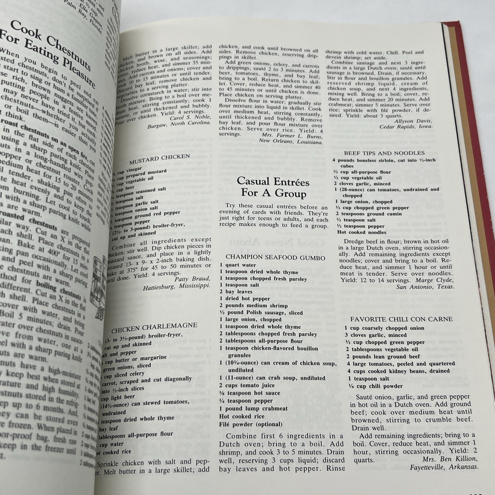 Southern Living Annual Recipes Cookbook 1986 Vintage Cookbook 372 Pages