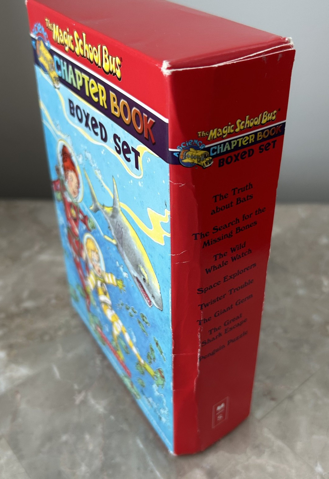 The Magic School Bus Chapter Books Boxed Set 1 2 3 4 5 6 7 8 Scholastic