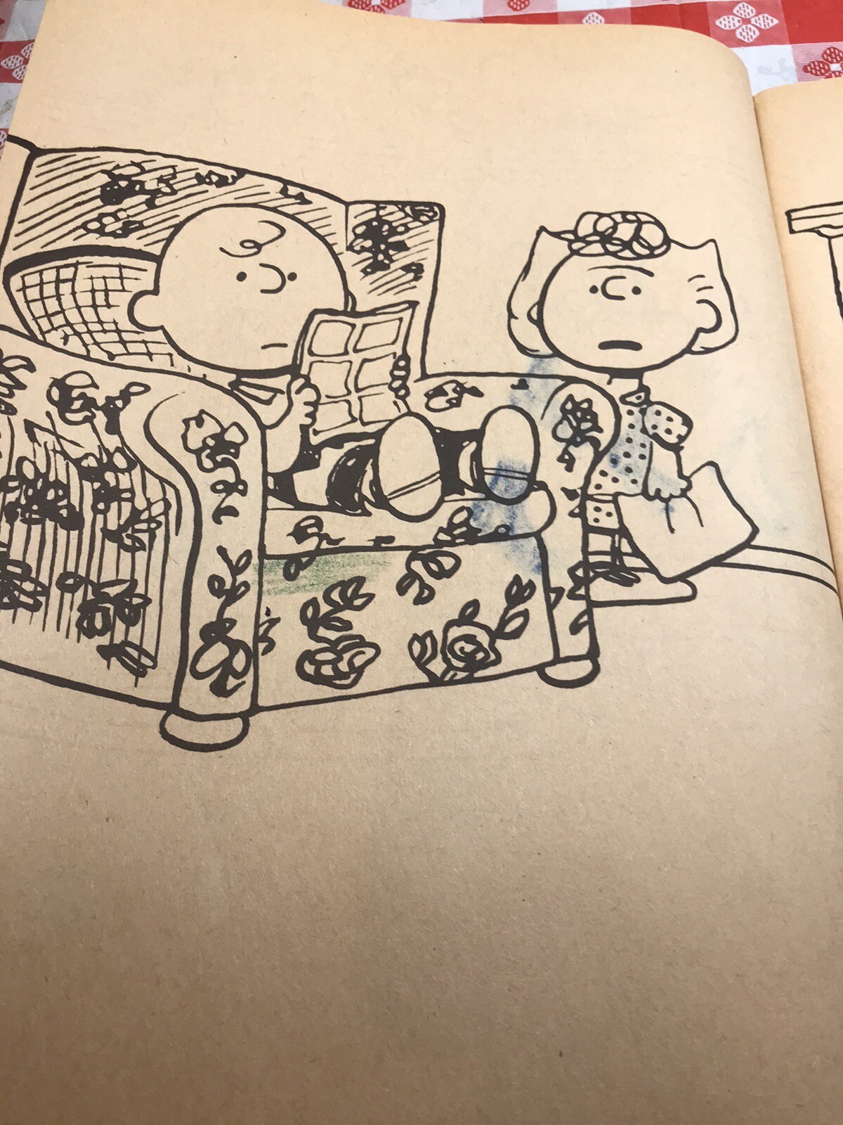 Merry Christmas Snoopy Coloring Book 1979 Used And Some Coloring 11 Inches X 8