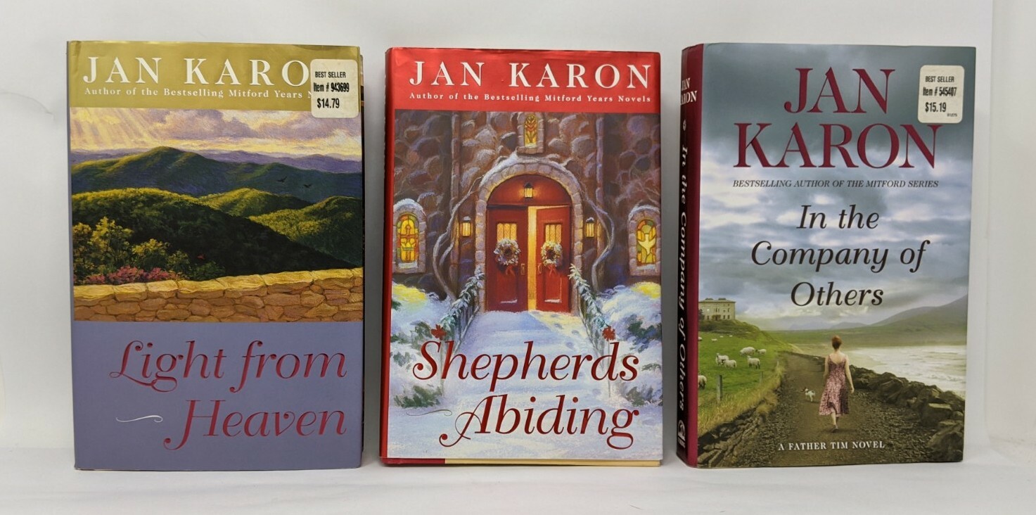 Jan Karon Books 10 in Lot 5 Hardcover 5 Paperback Mitford Series